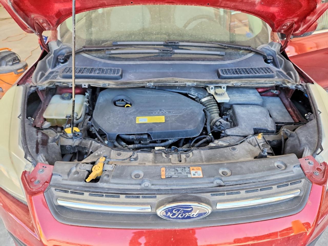 2014 Ford Escape Se Maroon vin: 1FMCU0GX0EUB62730