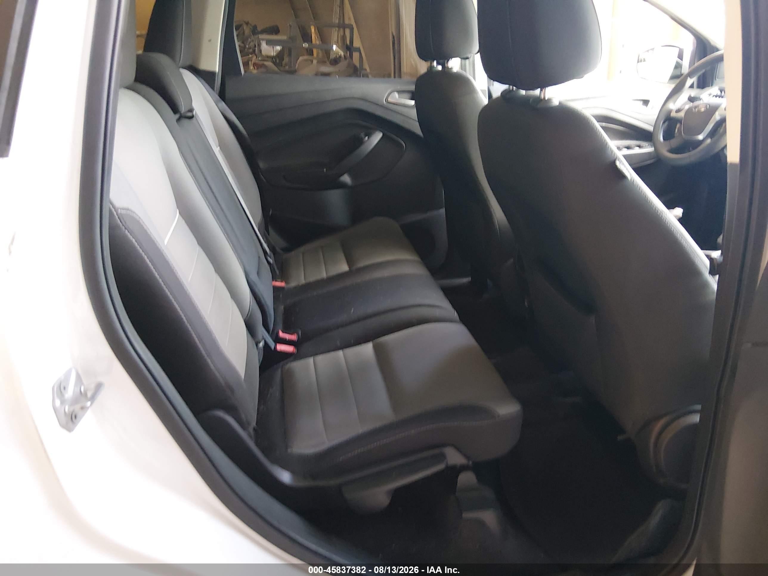 2014 Ford Escape Se White vin: 1FMCU0GX0EUB65417