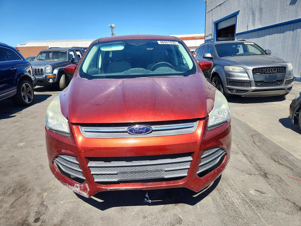 2014 Ford Escape Se Red vin: 1FMCU0GX0EUB76840