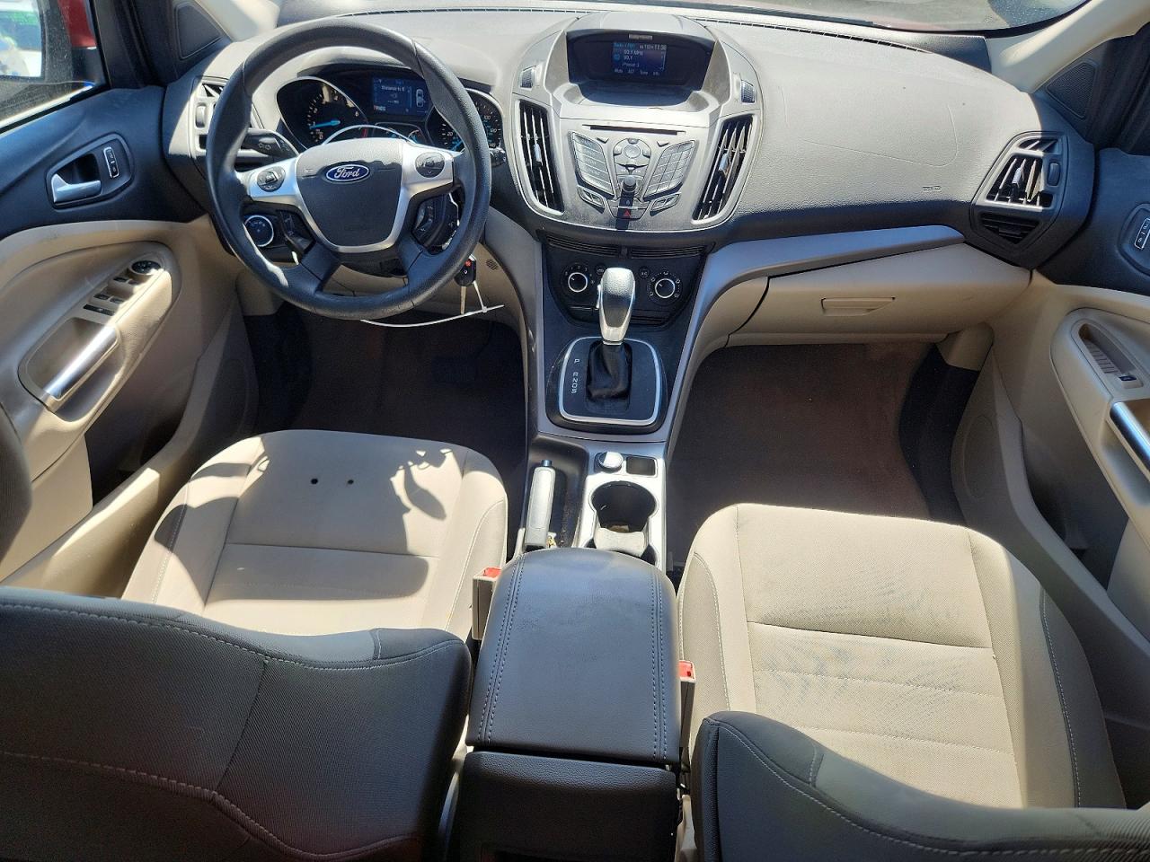 2014 Ford Escape Se Red vin: 1FMCU0GX0EUB76840