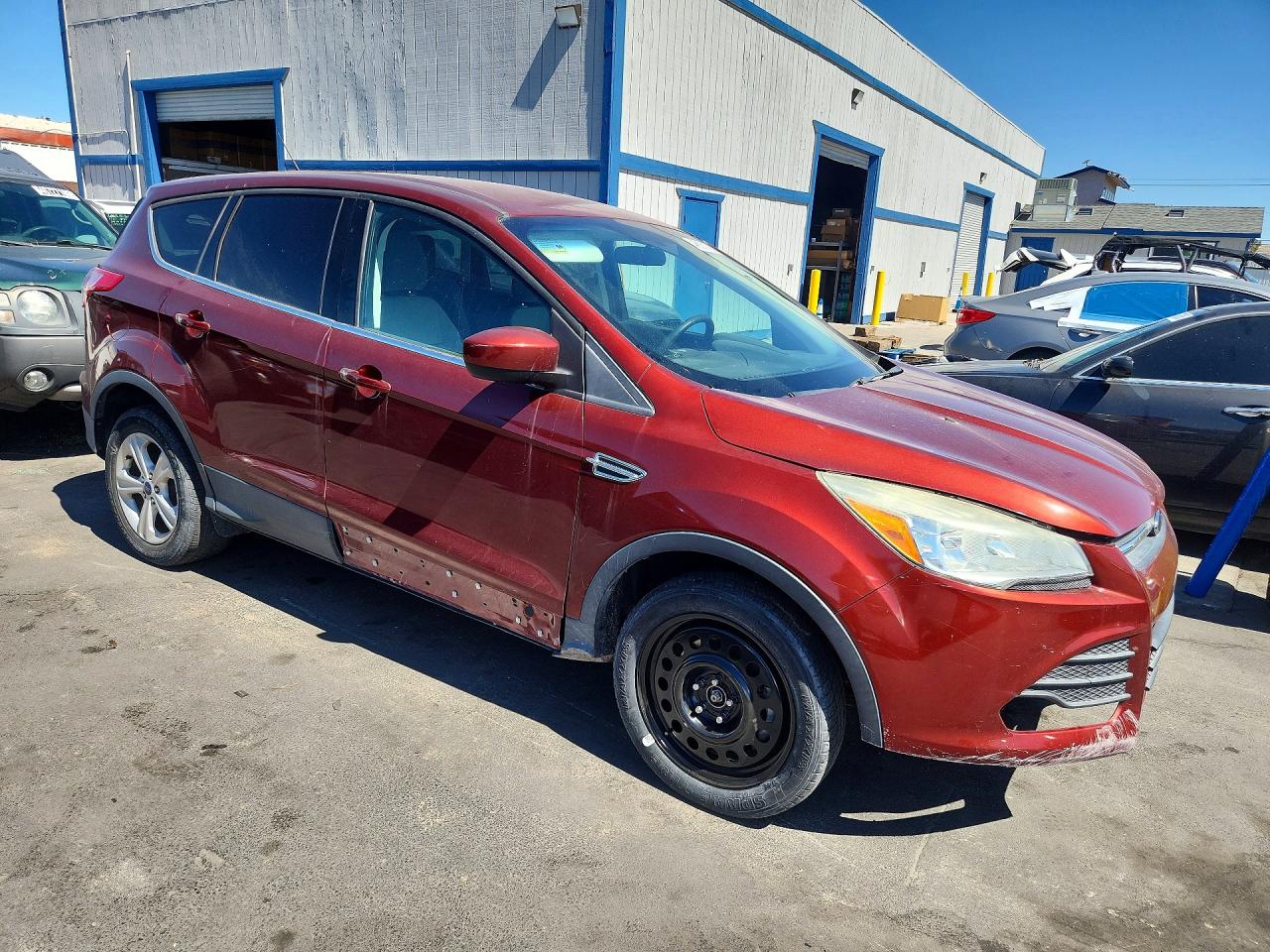 2014 Ford Escape Se Red vin: 1FMCU0GX0EUB76840