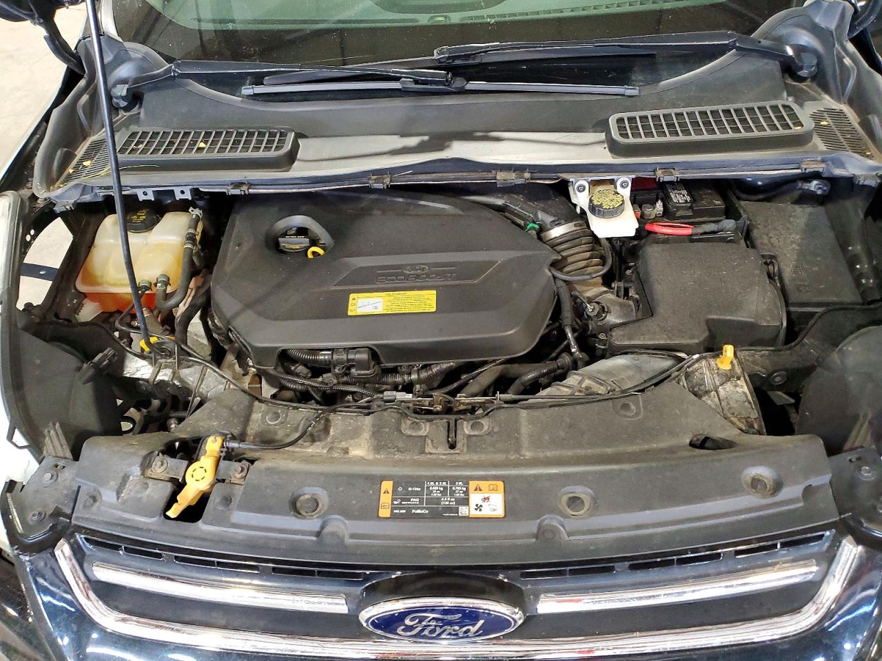 2014 Ford Escape Se Black vin: 1FMCU0GX0EUB84775