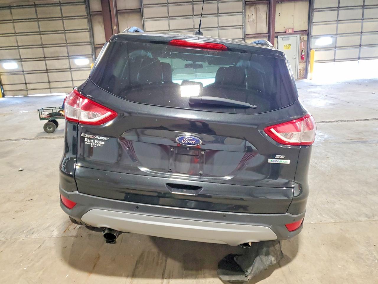 2014 Ford Escape Se Black vin: 1FMCU0GX0EUB84775