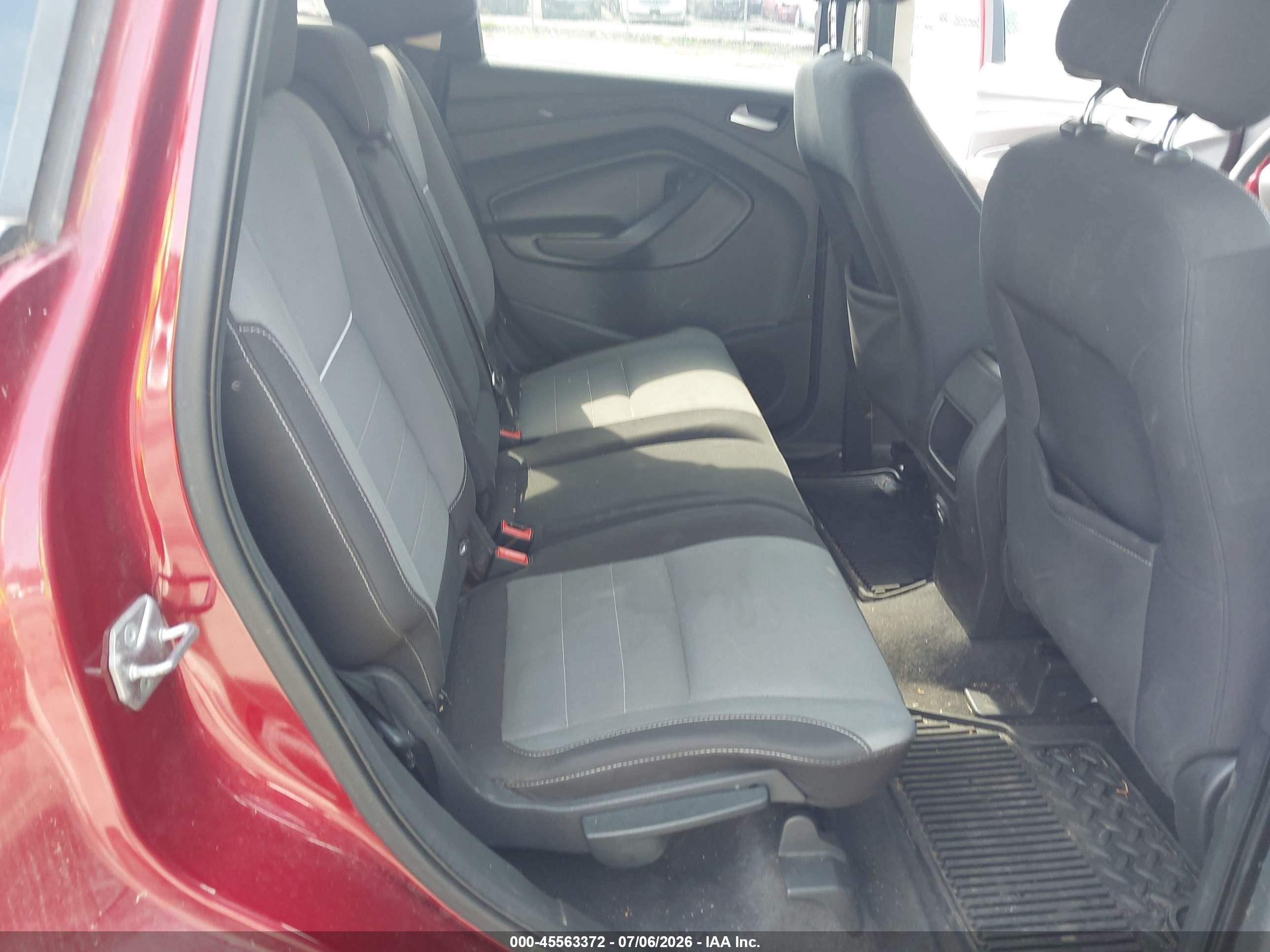 2014 Ford Escape Se Maroon vin: 1FMCU0GX0EUB94058