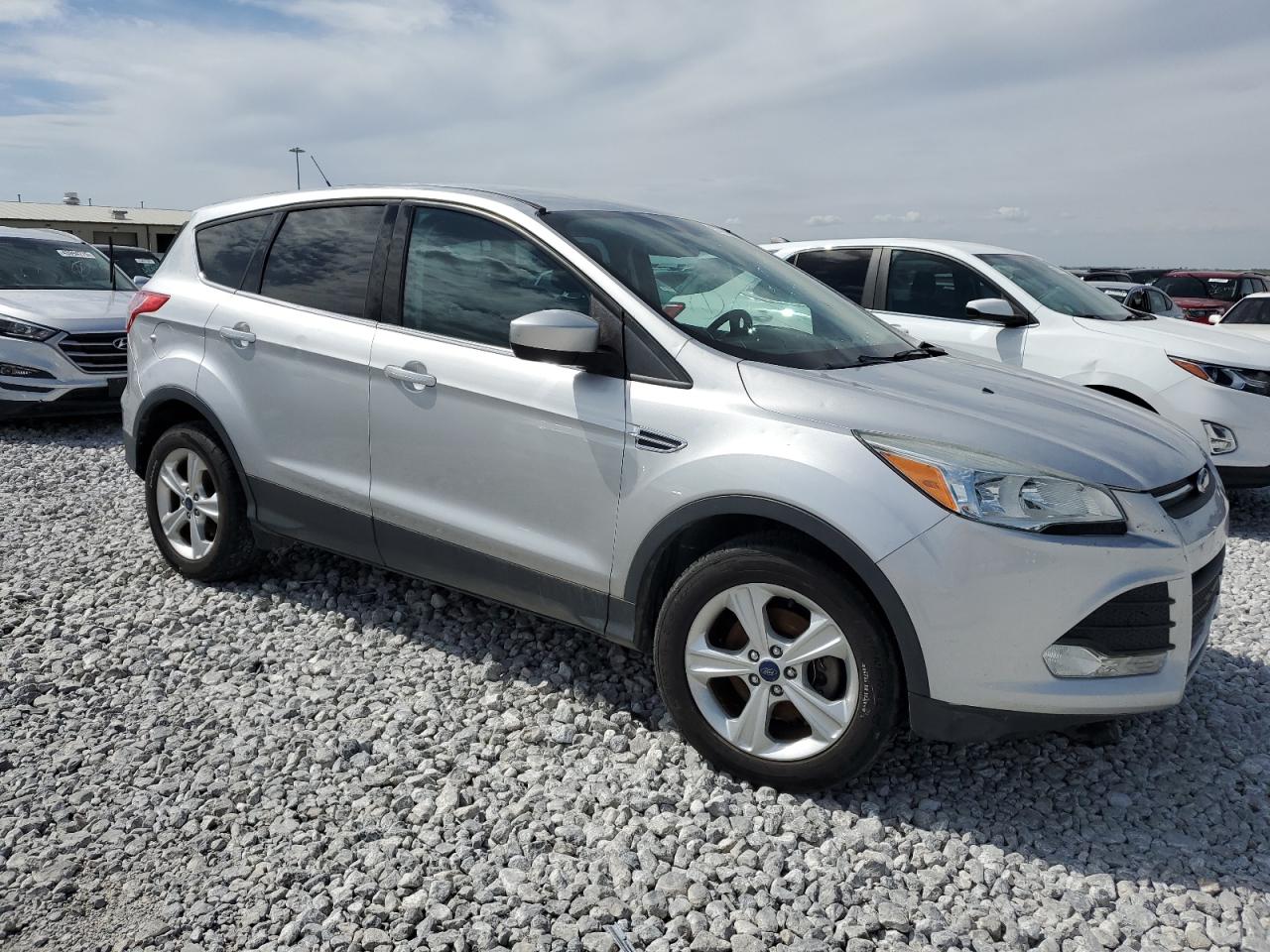 2014 Ford Escape Se Silver vin: 1FMCU0GX0EUB97297
