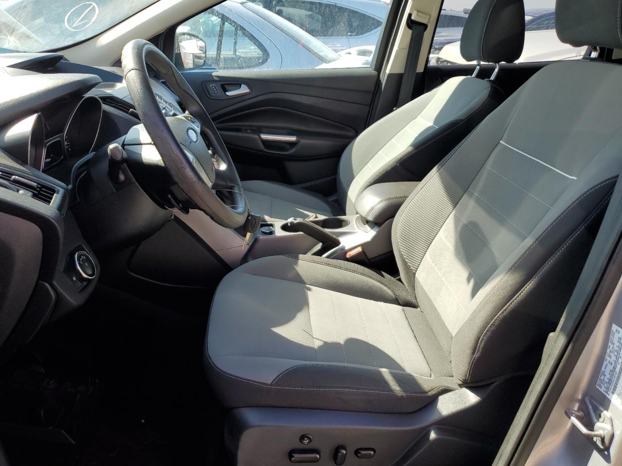 2014 Ford Escape Se Silver vin: 1FMCU0GX0EUB97297