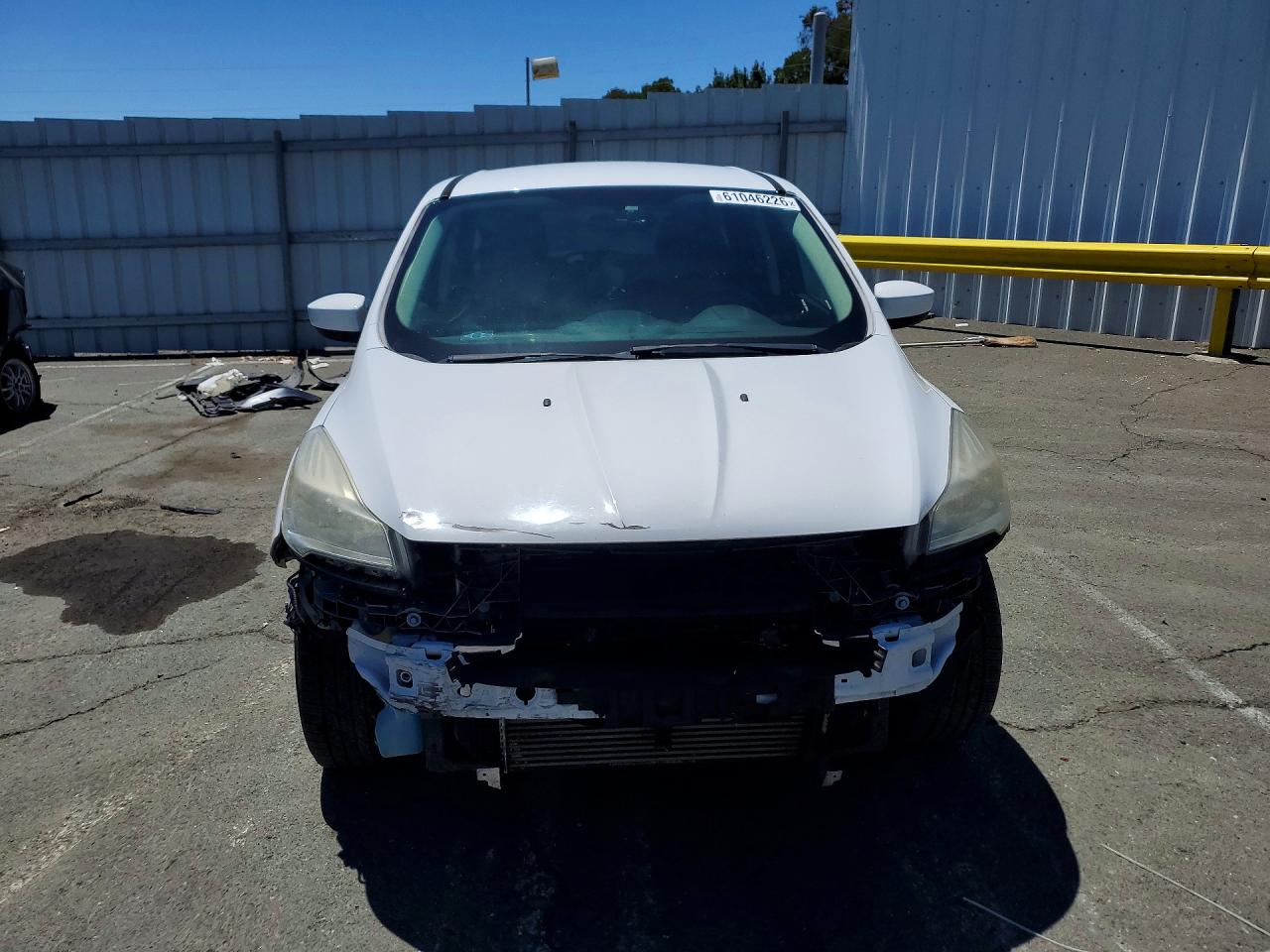 2014 Ford Escape Se White vin: 1FMCU0GX0EUC01252