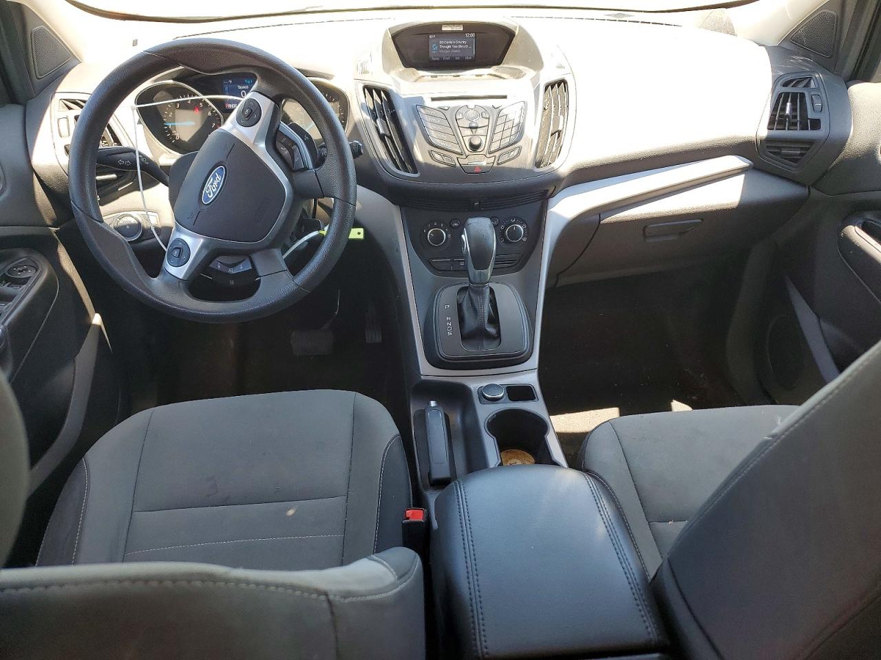 2014 Ford Escape Se White vin: 1FMCU0GX0EUC01252