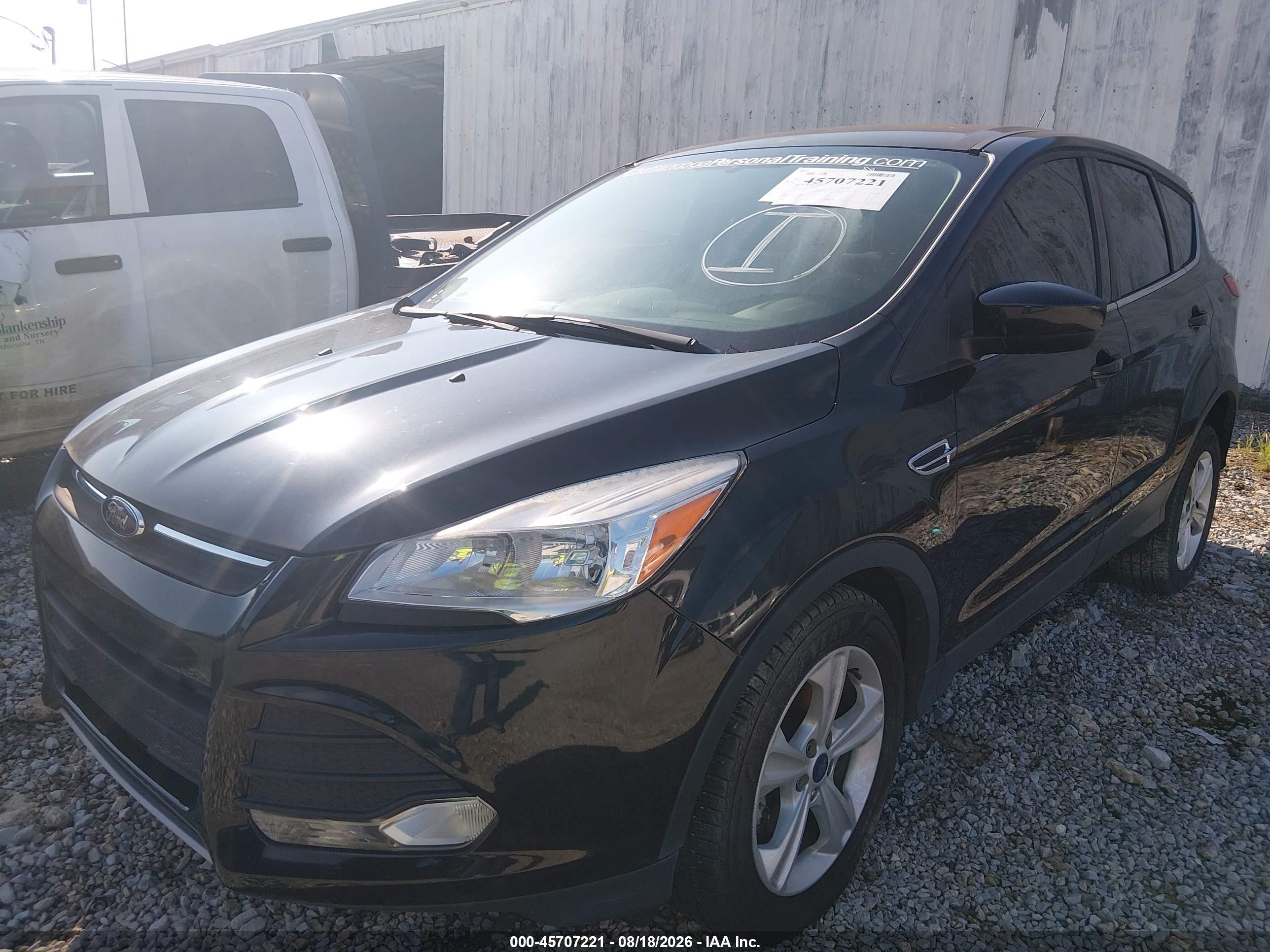 2014 Ford Escape Se Черный vin: 1FMCU0GX0EUC04667