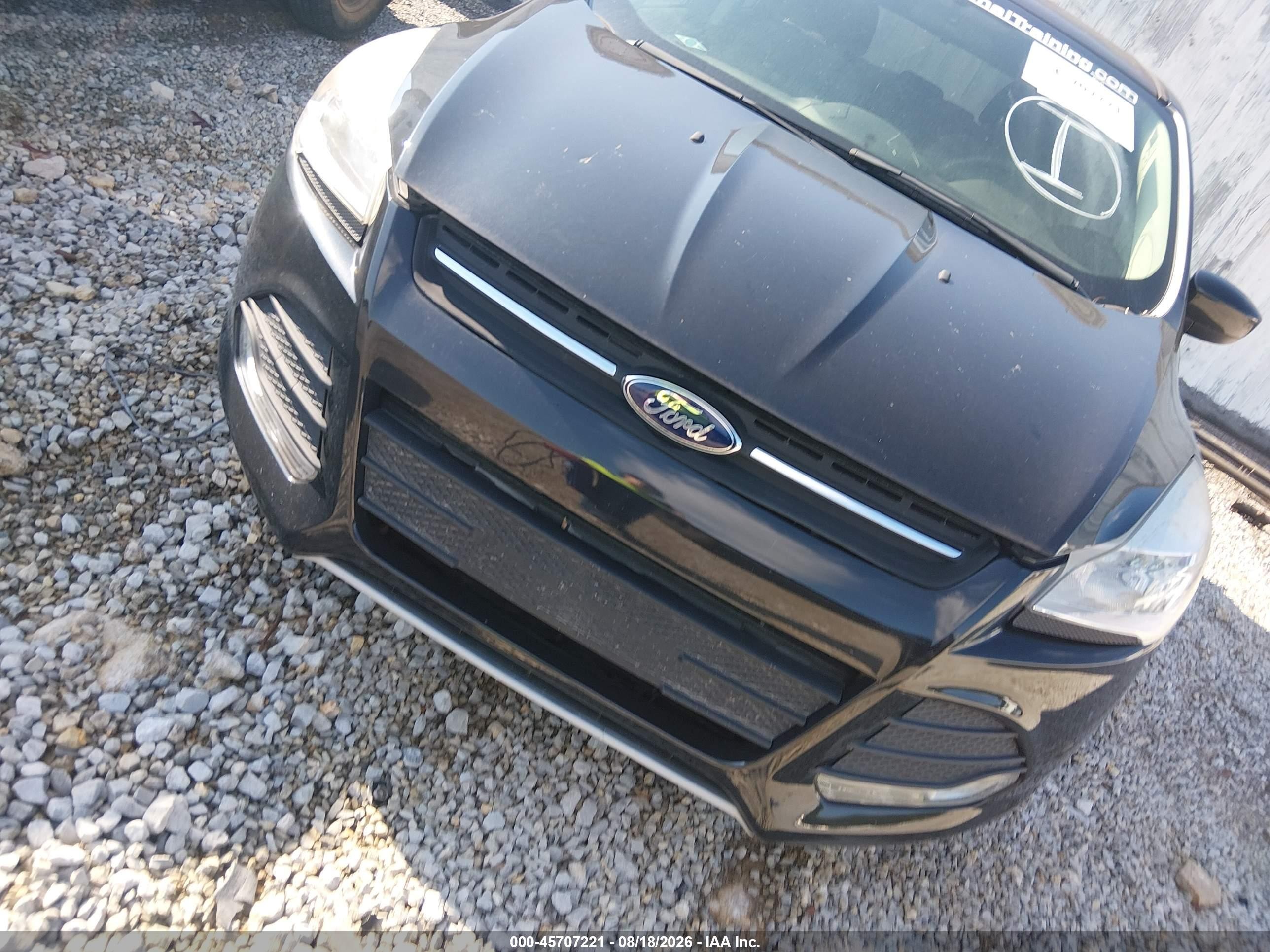 2014 Ford Escape Se Черный vin: 1FMCU0GX0EUC04667