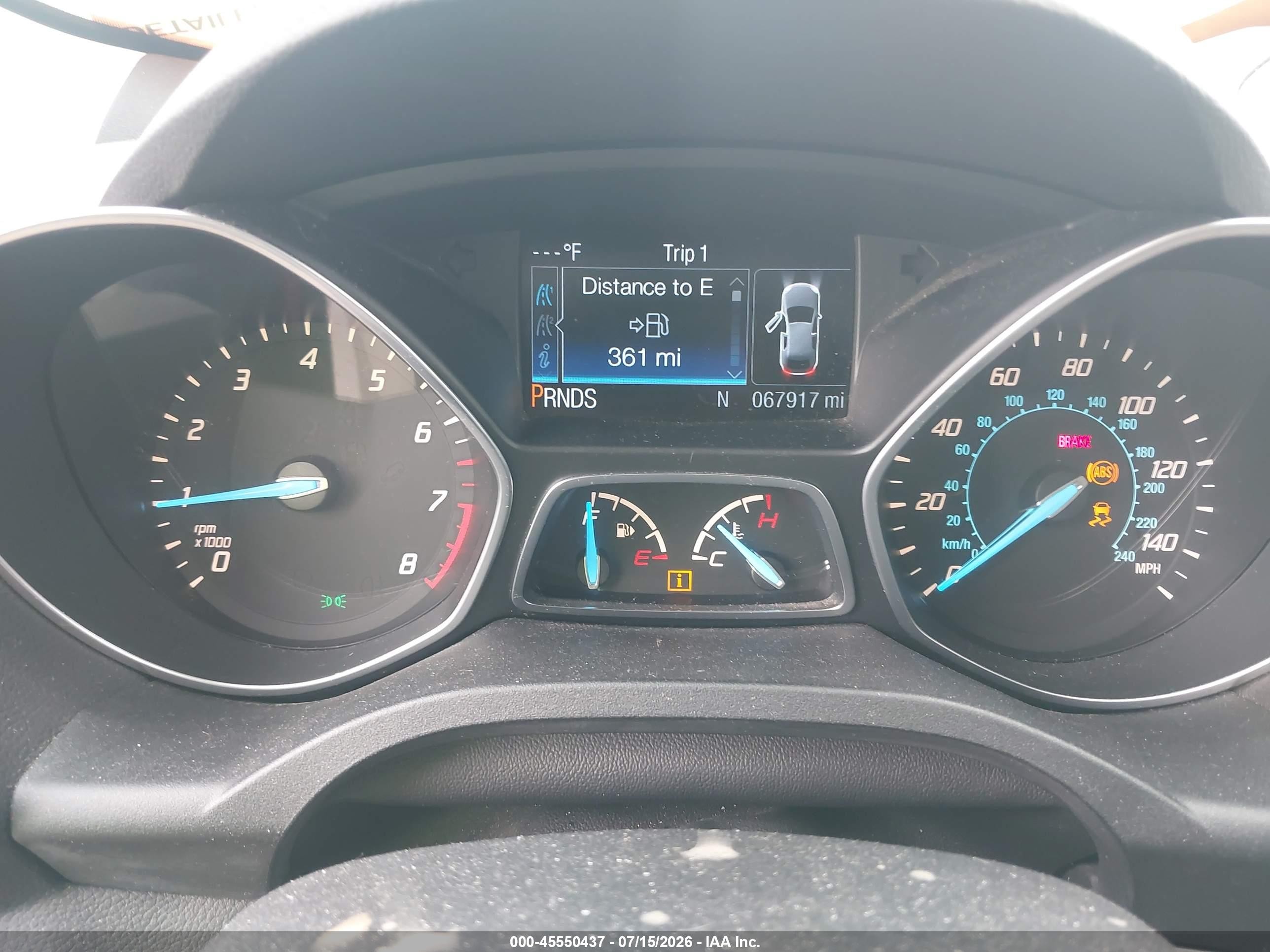 2014 Ford Escape Se Красный vin: 1FMCU0GX0EUC07486