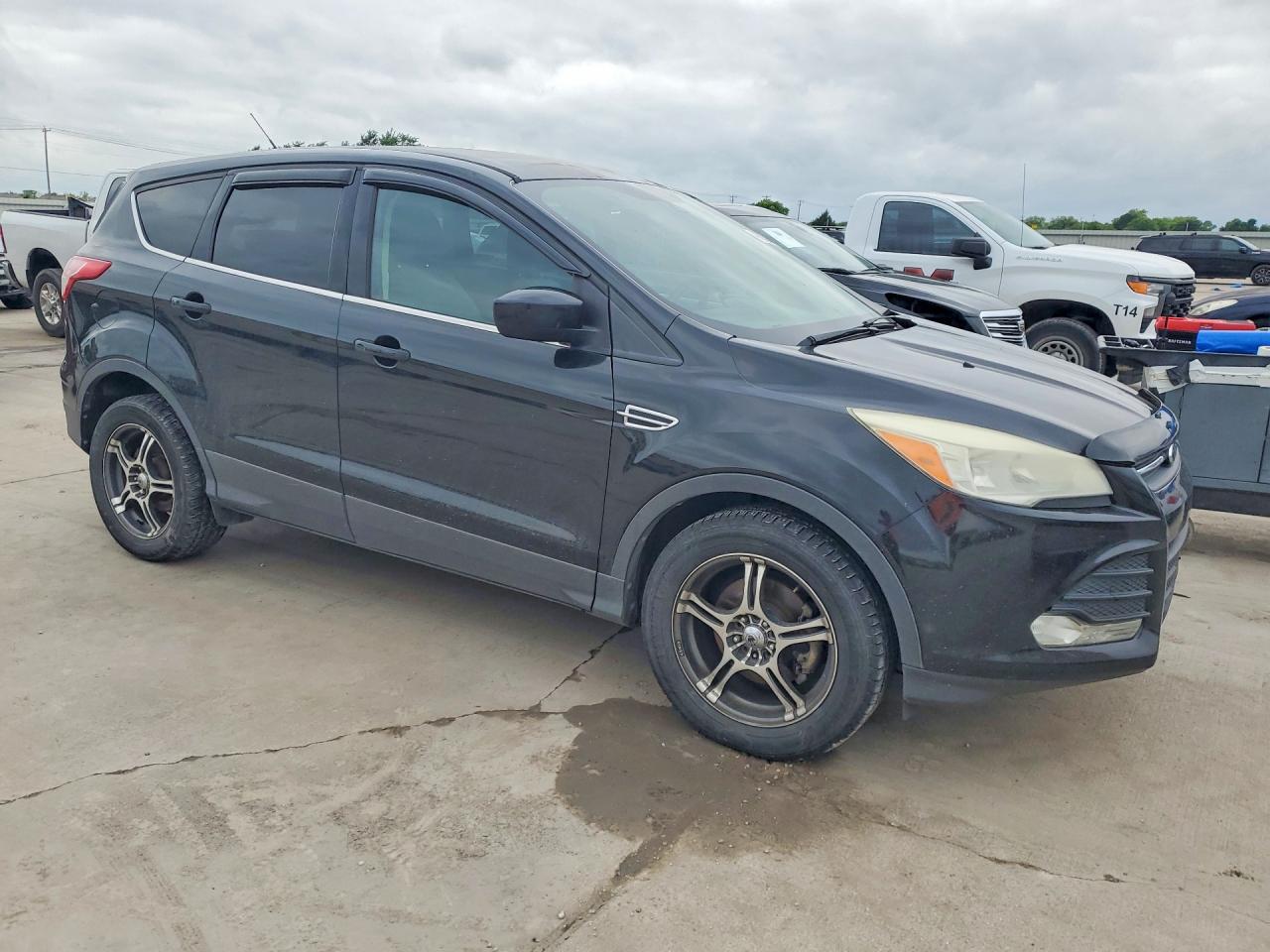 2014 Ford Escape Se Black vin: 1FMCU0GX0EUC29858