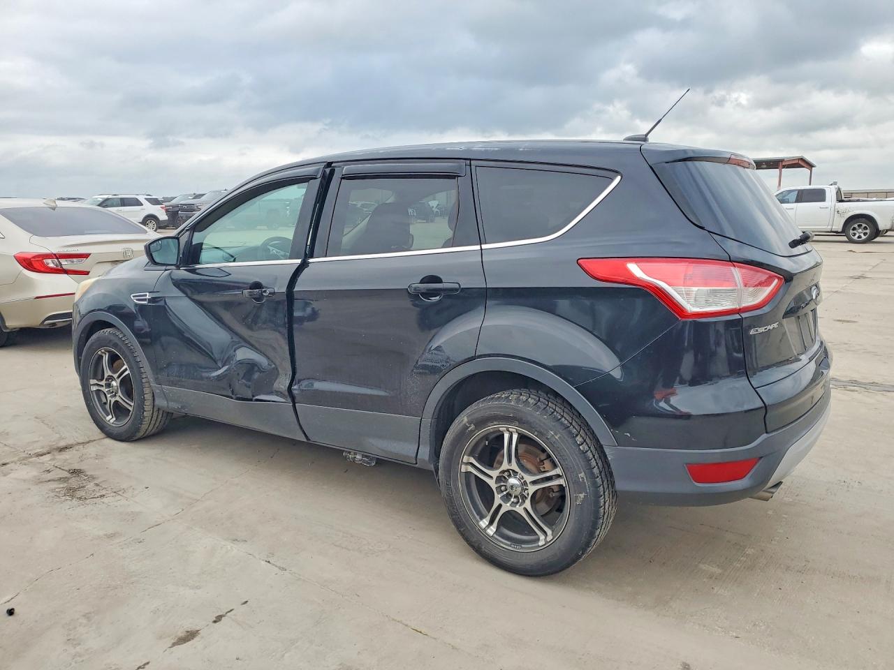 2014 Ford Escape Se Black vin: 1FMCU0GX0EUC29858