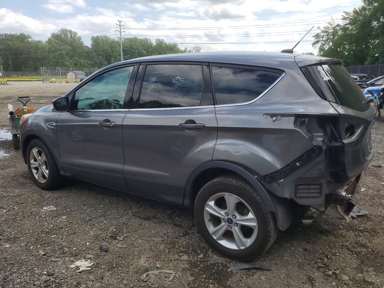 2014 Ford Escape Se Gray vin: 1FMCU0GX0EUC53609