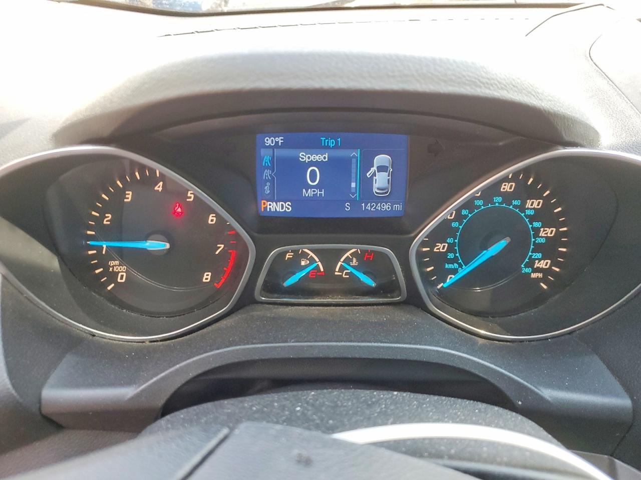 2014 Ford Escape Se Gray vin: 1FMCU0GX0EUC53609