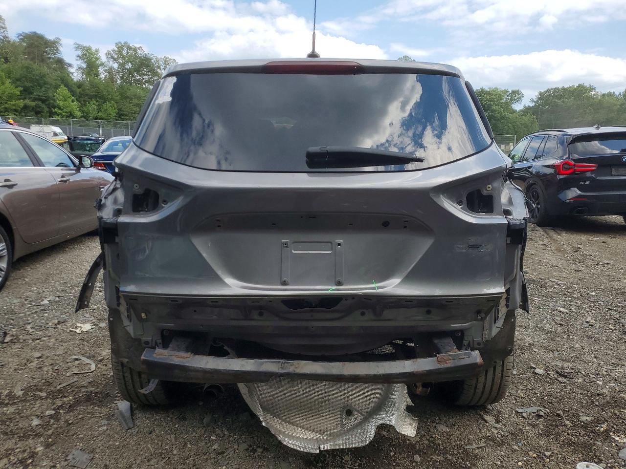 2014 Ford Escape Se Gray vin: 1FMCU0GX0EUC53609