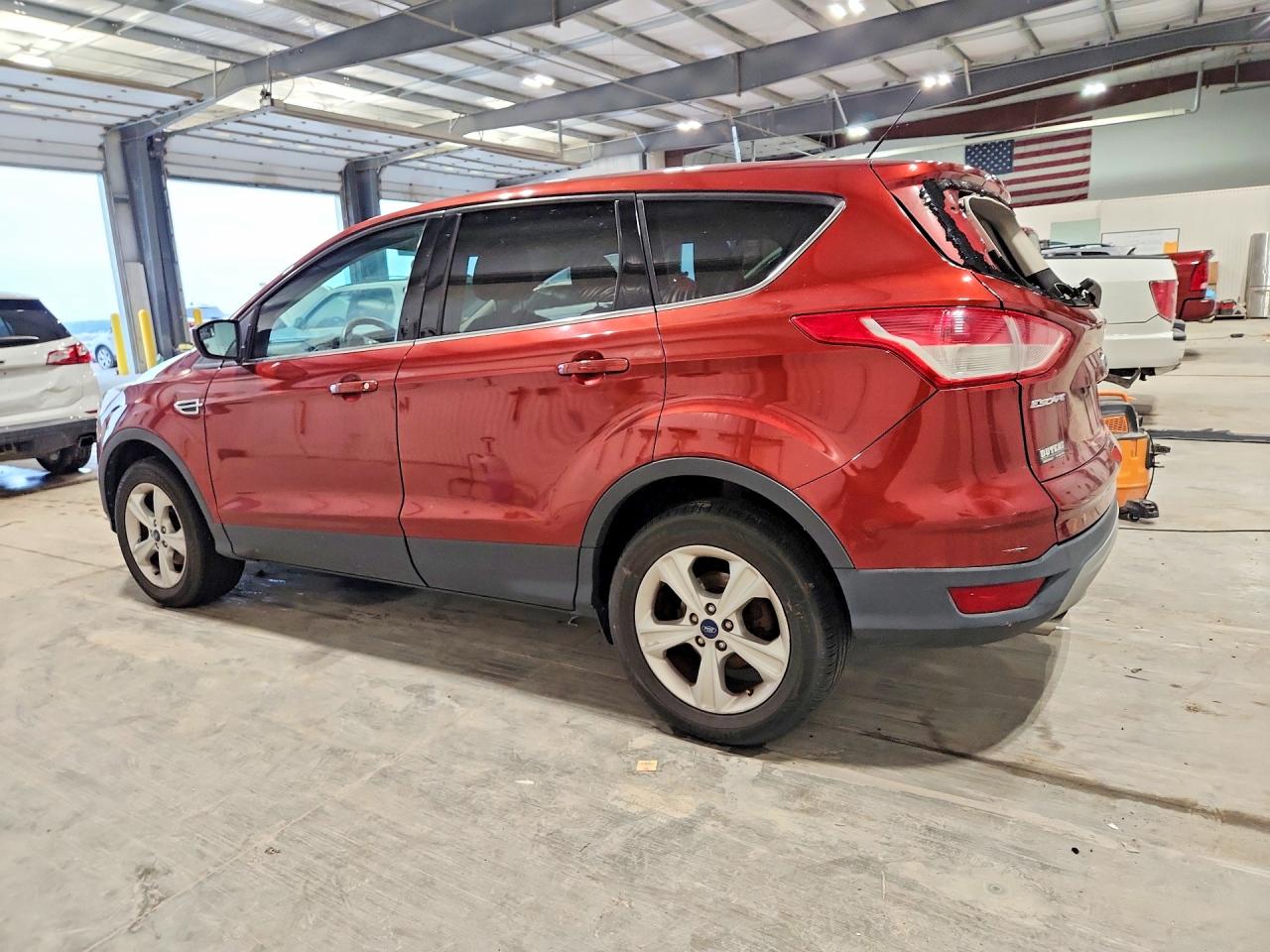 2014 Ford Escape Se Оранжевый vin: 1FMCU0GX0EUD26056
