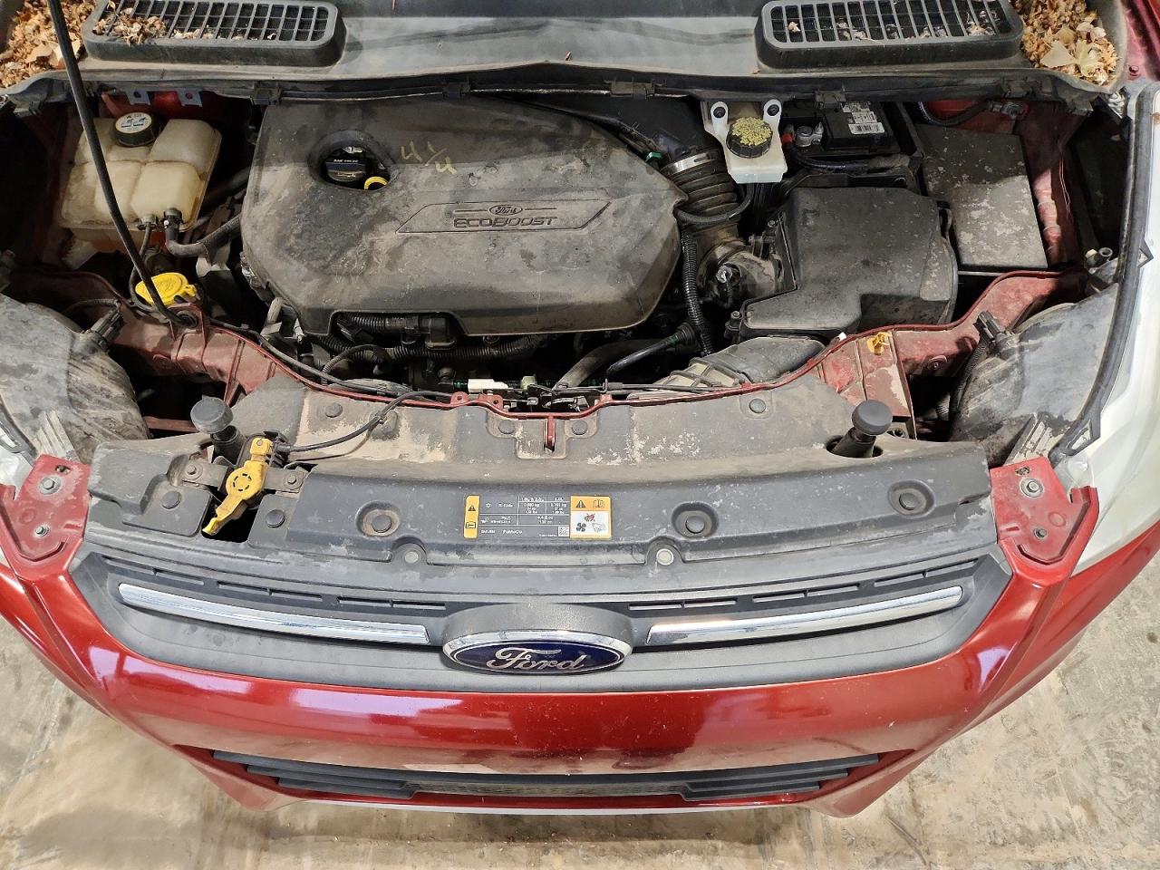2014 Ford Escape Se Оранжевый vin: 1FMCU0GX0EUD26056