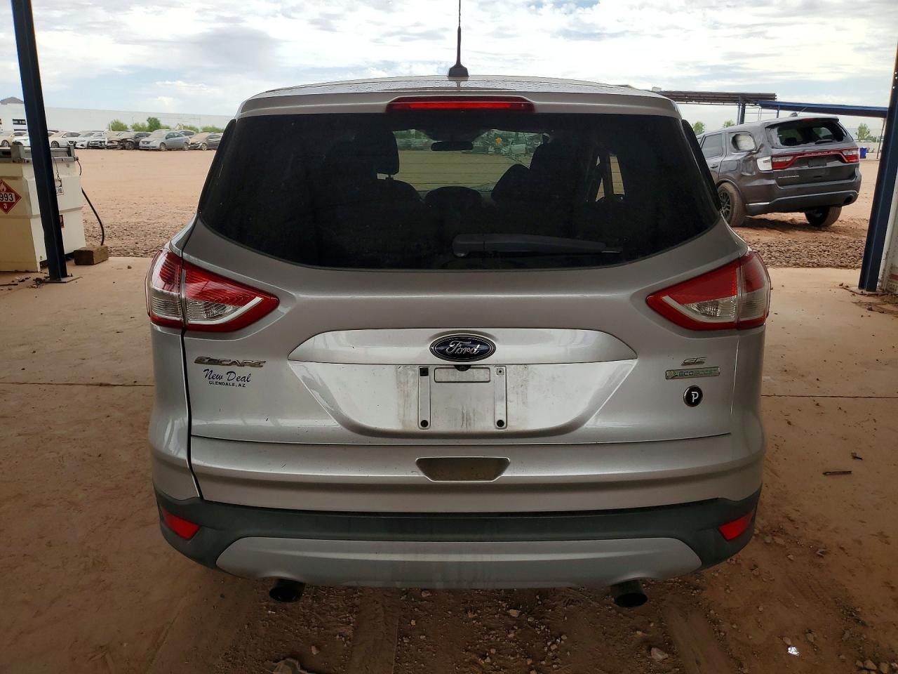 2014 Ford Escape Se Silver vin: 1FMCU0GX0EUD32620