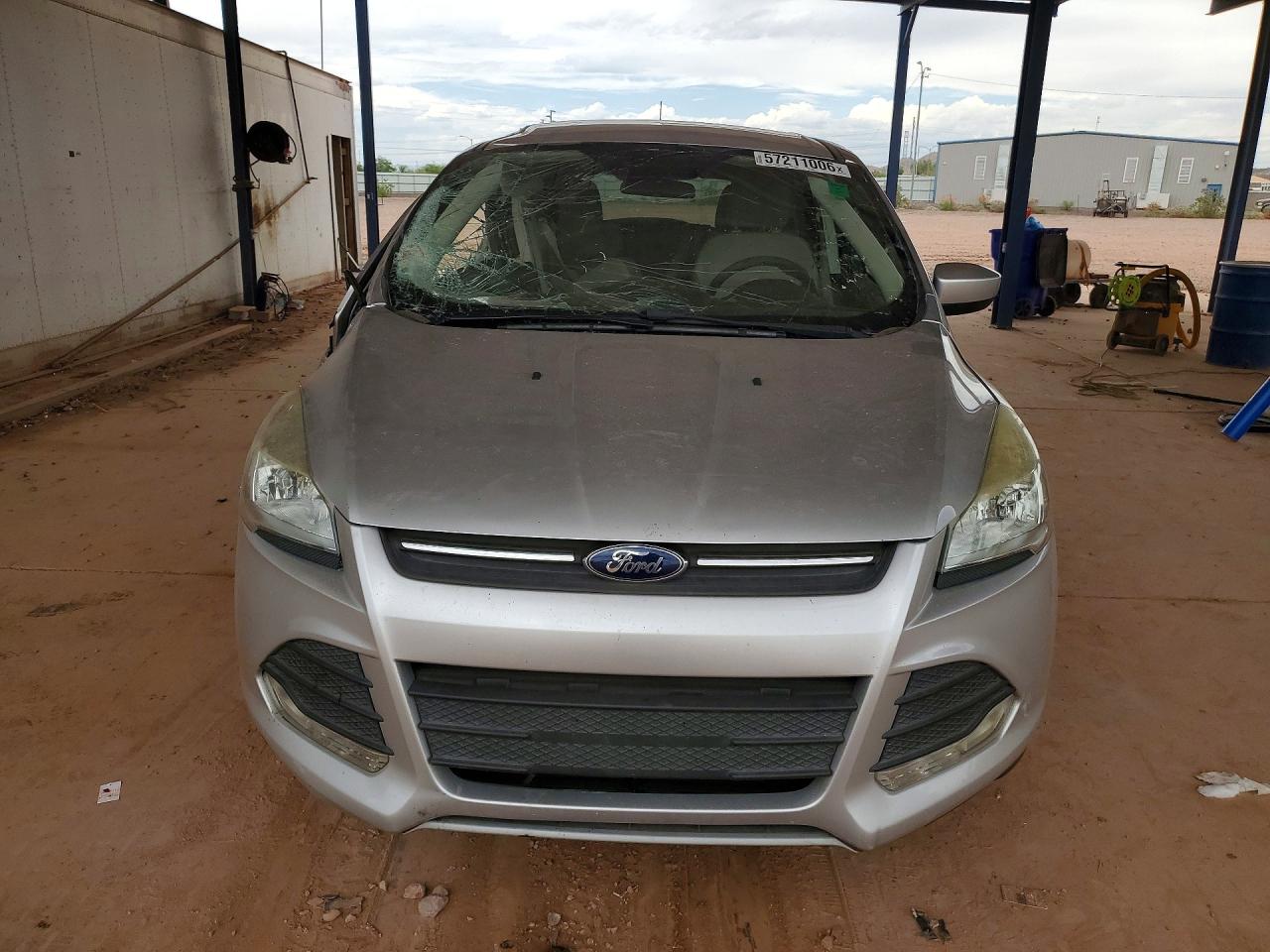 2014 Ford Escape Se Silver vin: 1FMCU0GX0EUD32620