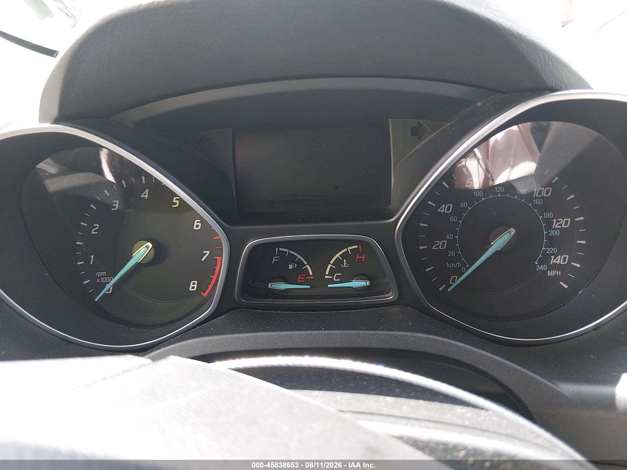 2014 Ford Escape Se Gray vin: 1FMCU0GX0EUD77380