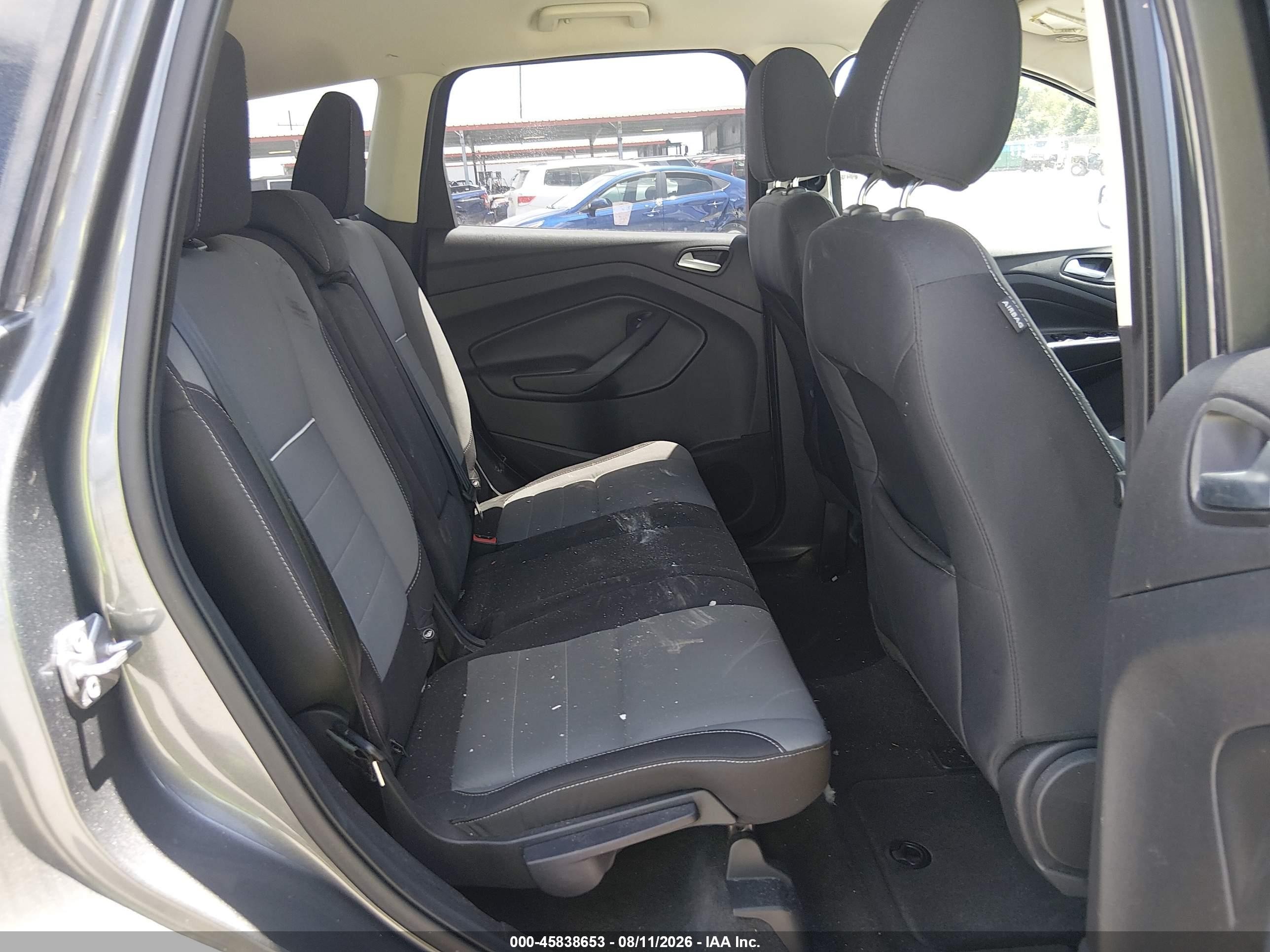 2014 Ford Escape Se Gray vin: 1FMCU0GX0EUD77380