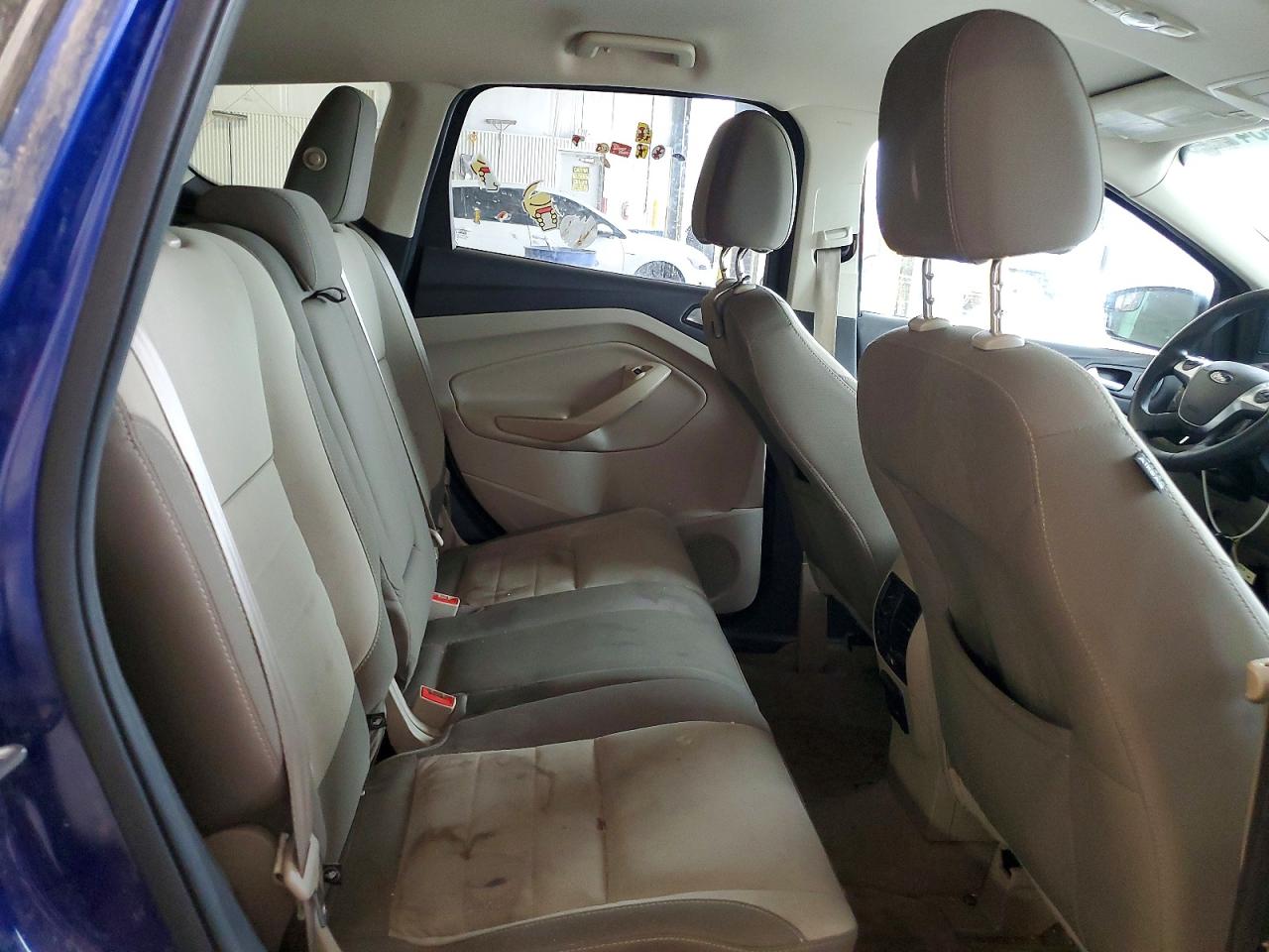 2014 Ford Escape Se Blue vin: 1FMCU0GX0EUD80098