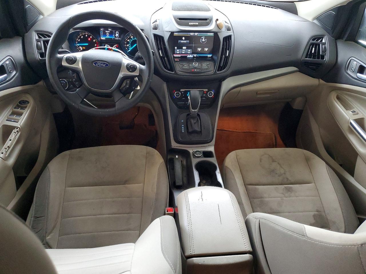 2014 Ford Escape Se Blue vin: 1FMCU0GX0EUD80098