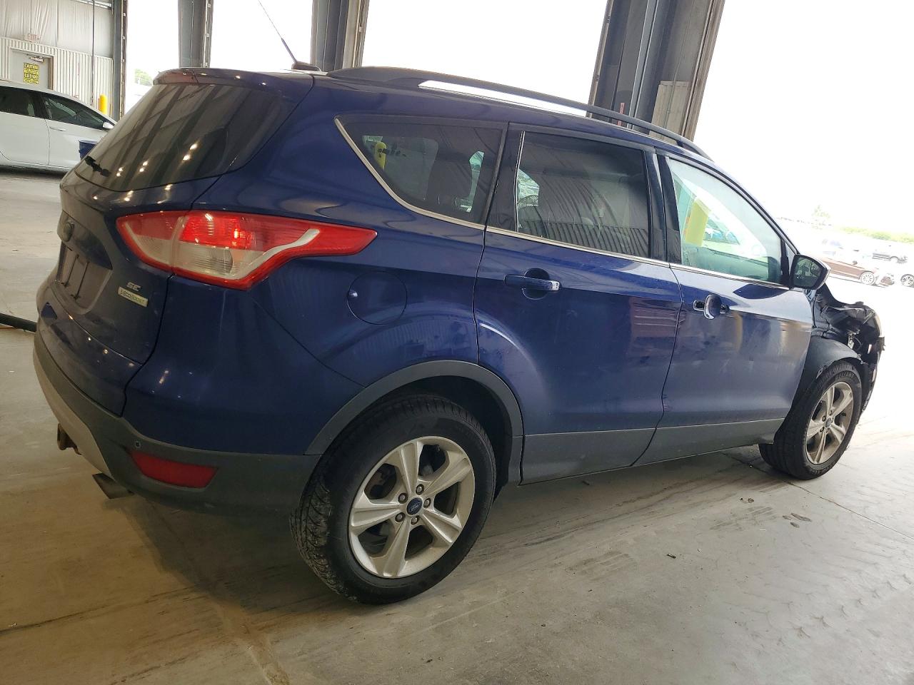 2014 Ford Escape Se Blue vin: 1FMCU0GX0EUD80098