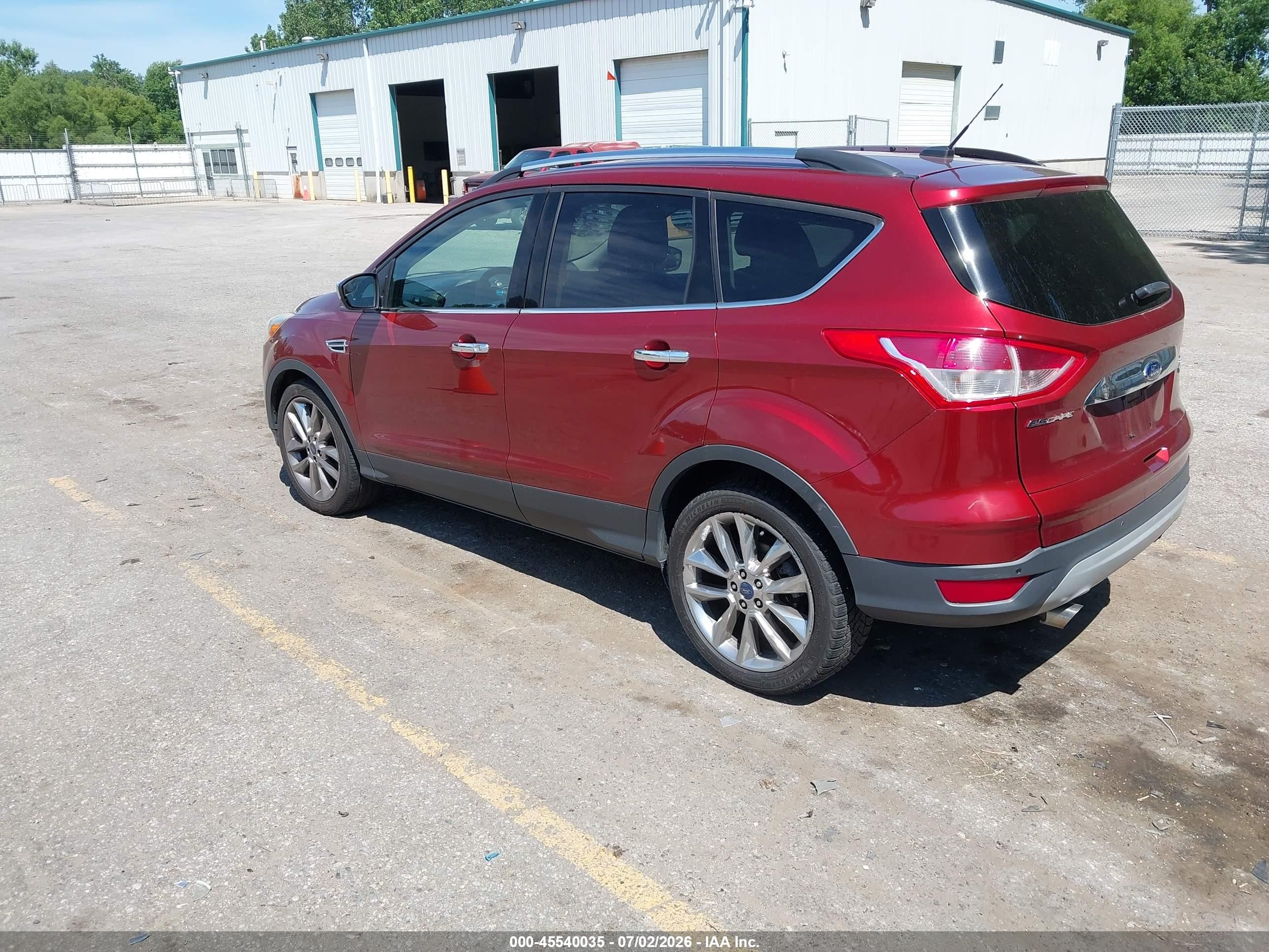 2014 Ford Escape Se Maroon vin: 1FMCU0GX0EUD96060