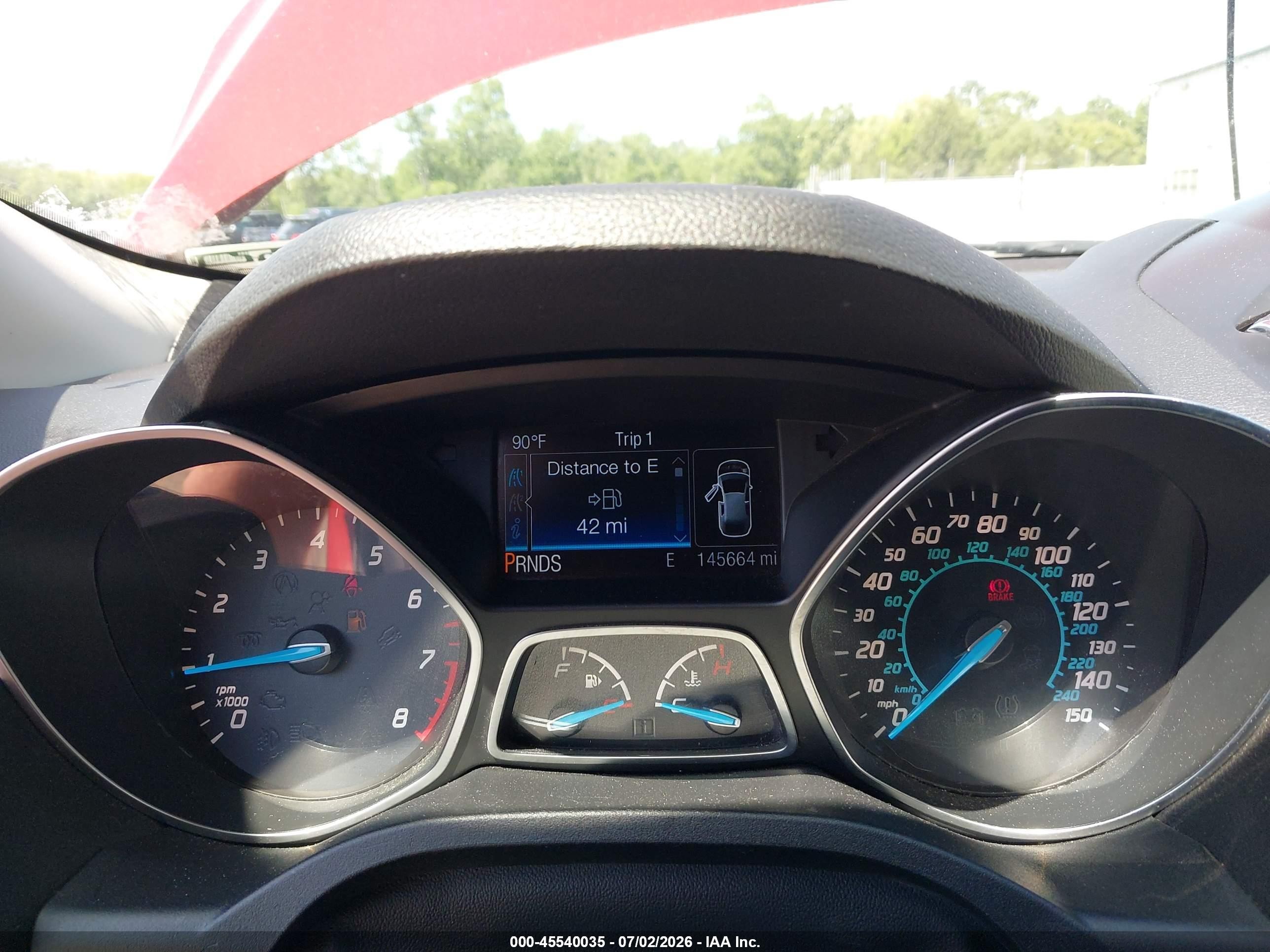 2014 Ford Escape Se Maroon vin: 1FMCU0GX0EUD96060