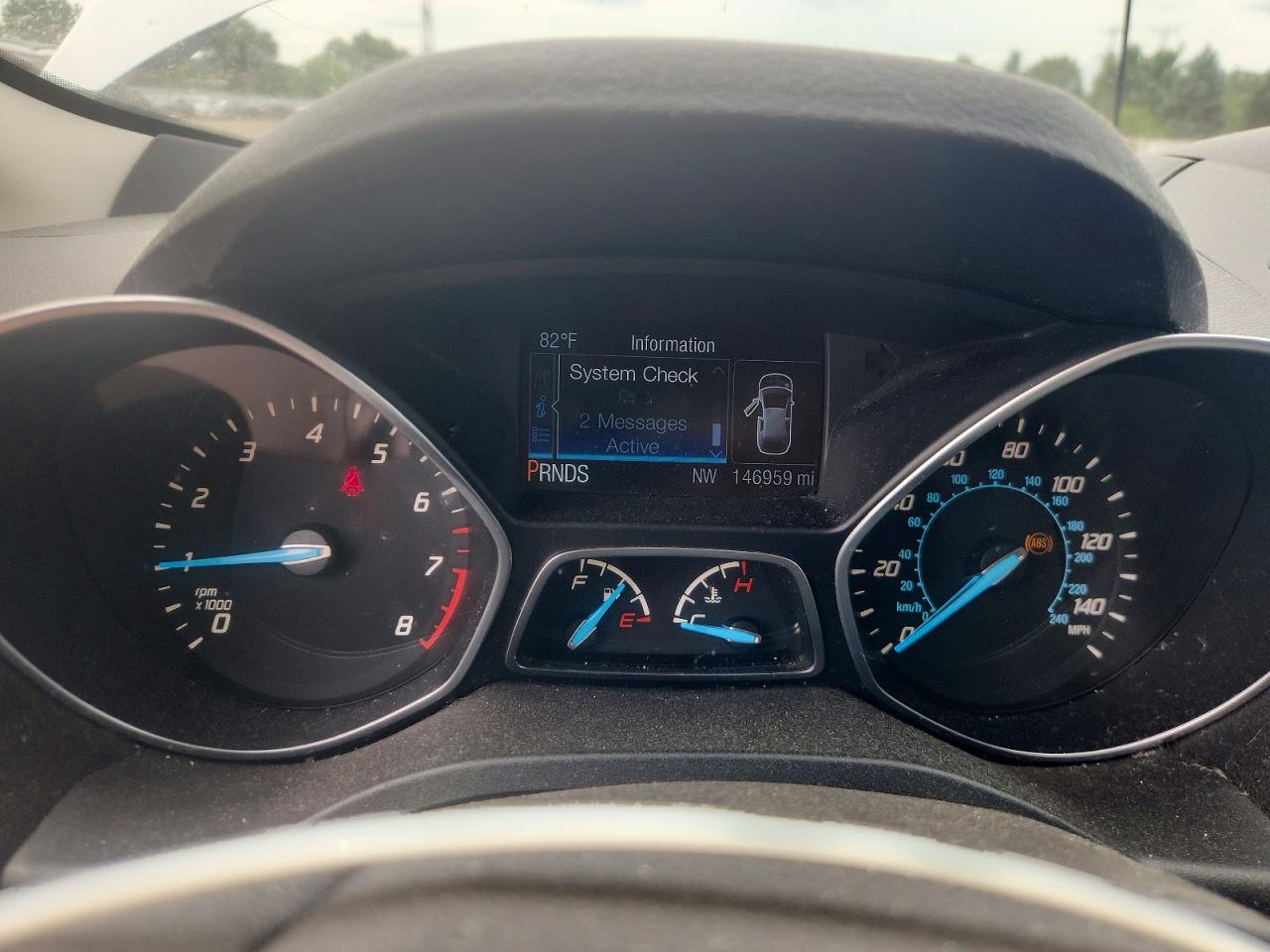 2014 Ford Escape Se White vin: 1FMCU0GX0EUE00768