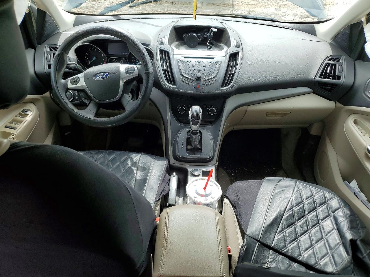 2015 Ford Escape Se Черный vin: 1FMCU0GX0FUA07452