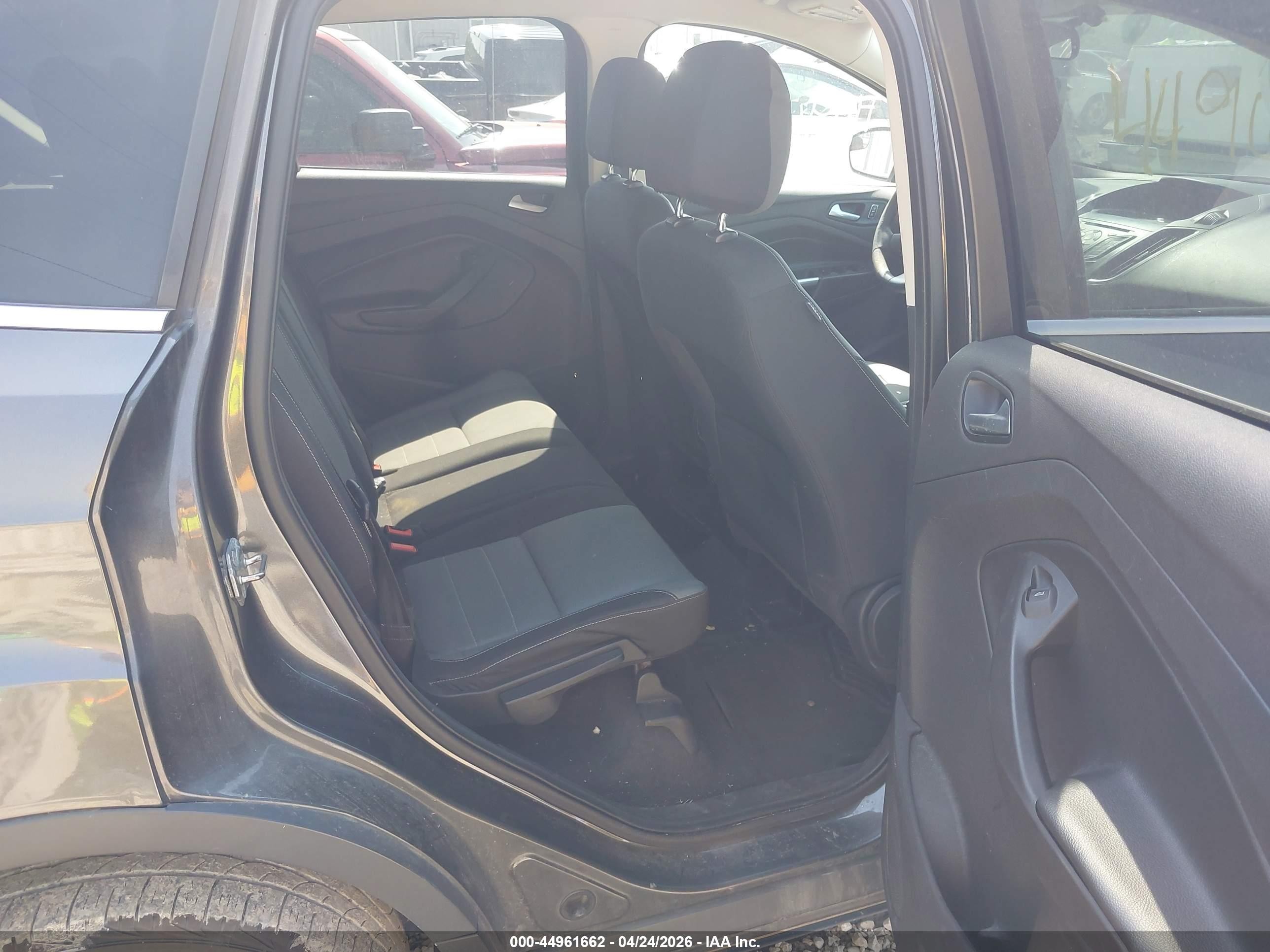 2015 Ford Escape Se Gray vin: 1FMCU0GX0FUA40970