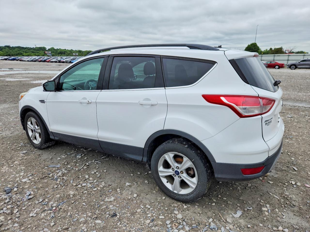 2015 Ford Escape Se White vin: 1FMCU0GX0FUB06059