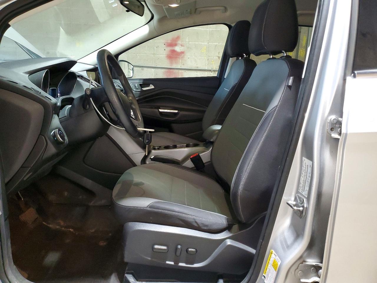 2015 Ford Escape Se Silver vin: 1FMCU0GX0FUB20642