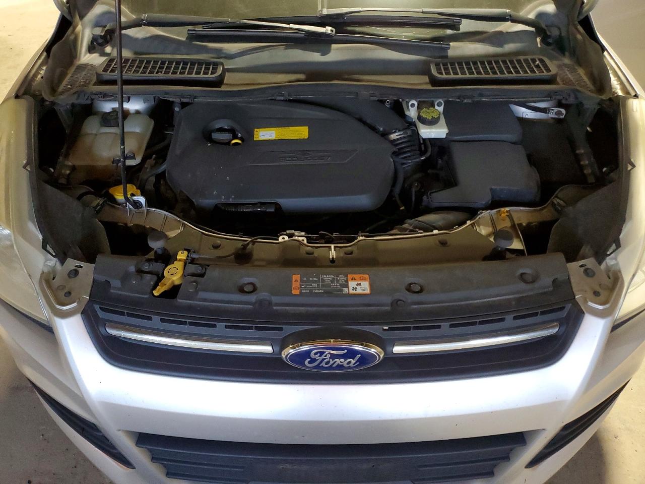 2015 Ford Escape Se Silver vin: 1FMCU0GX0FUB20642