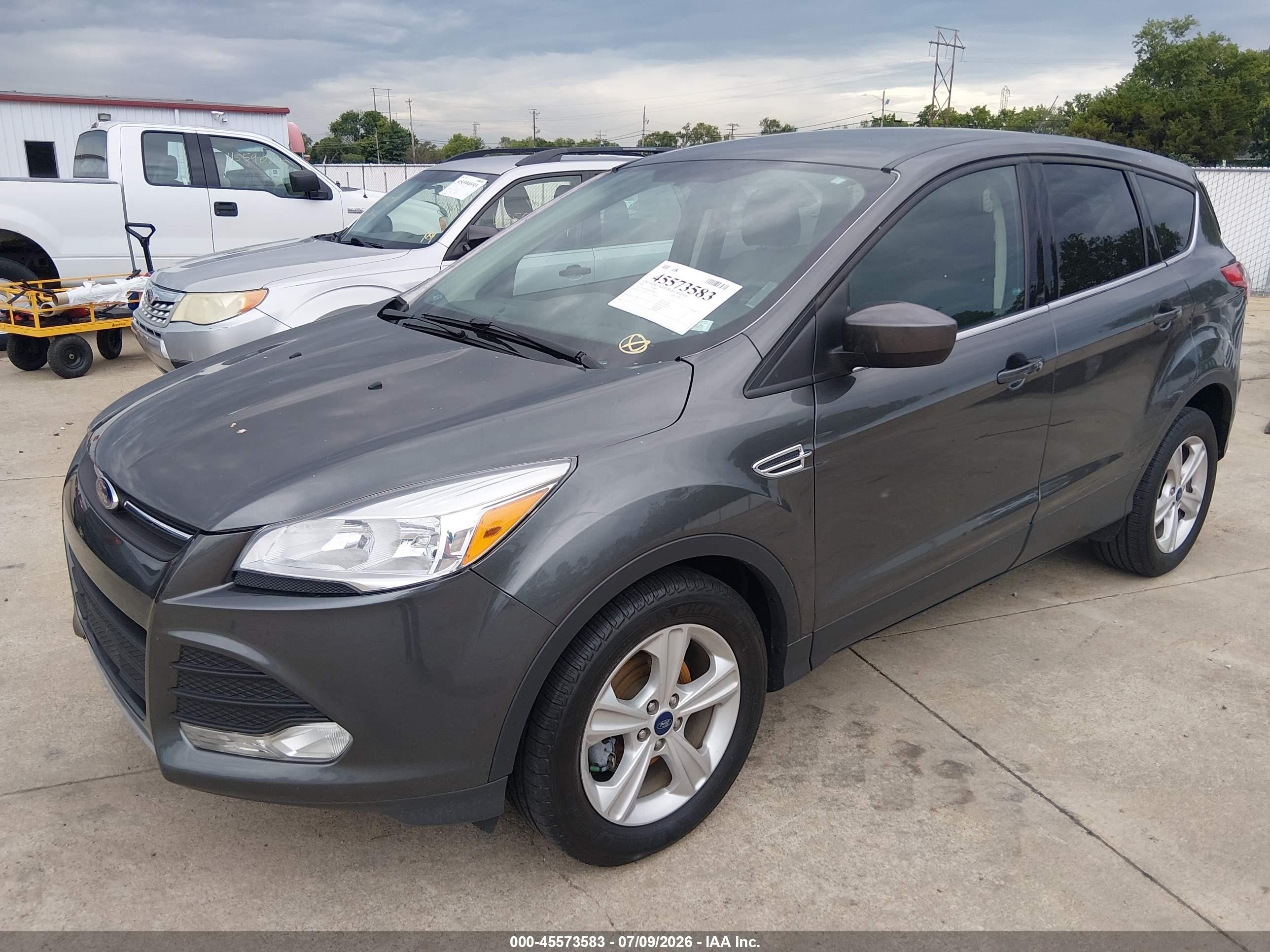 2015 Ford Escape Se Beige vin: 1FMCU0GX0FUB57822