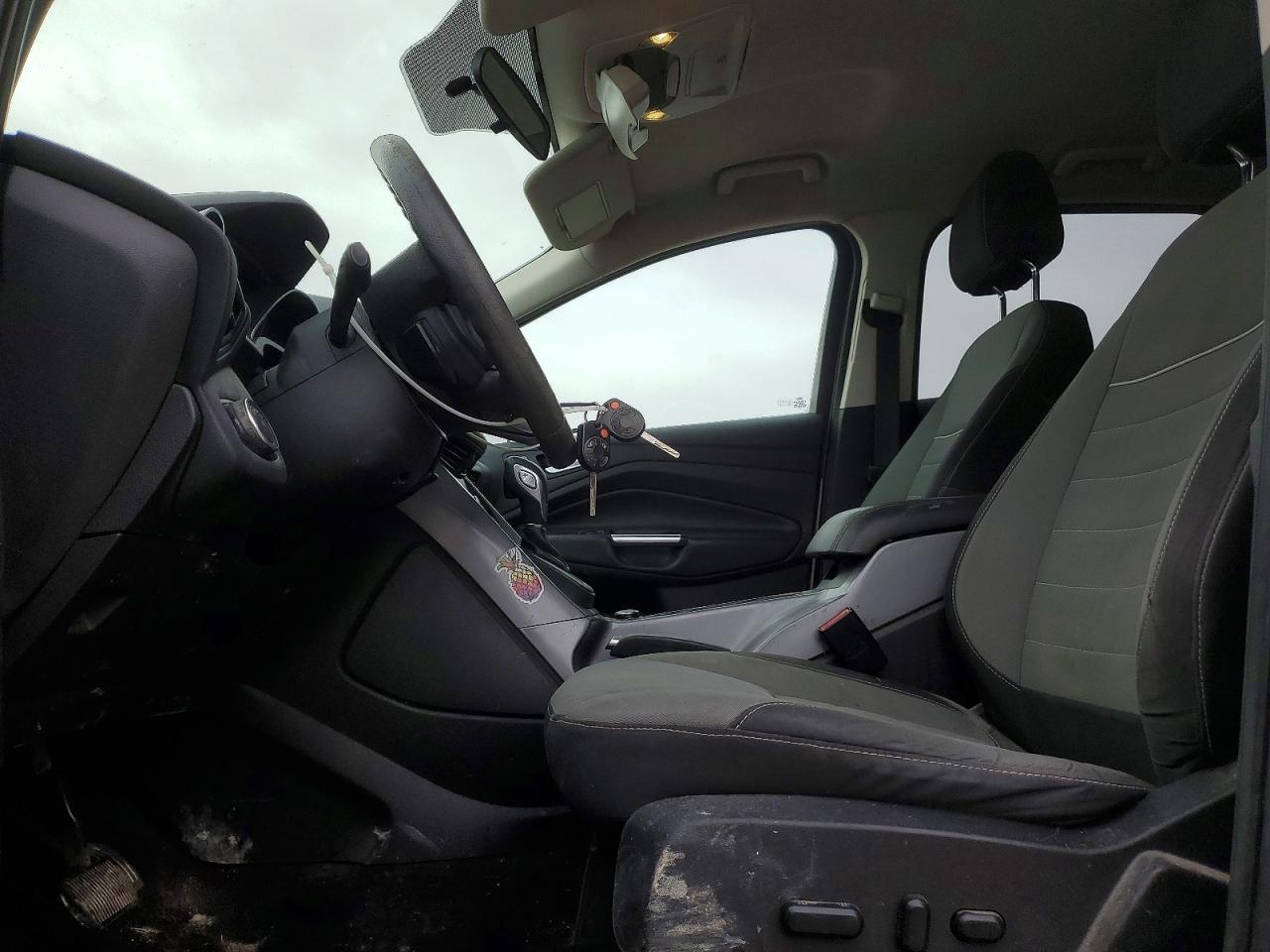 2015 Ford Escape Se White vin: 1FMCU0GX0FUB83871
