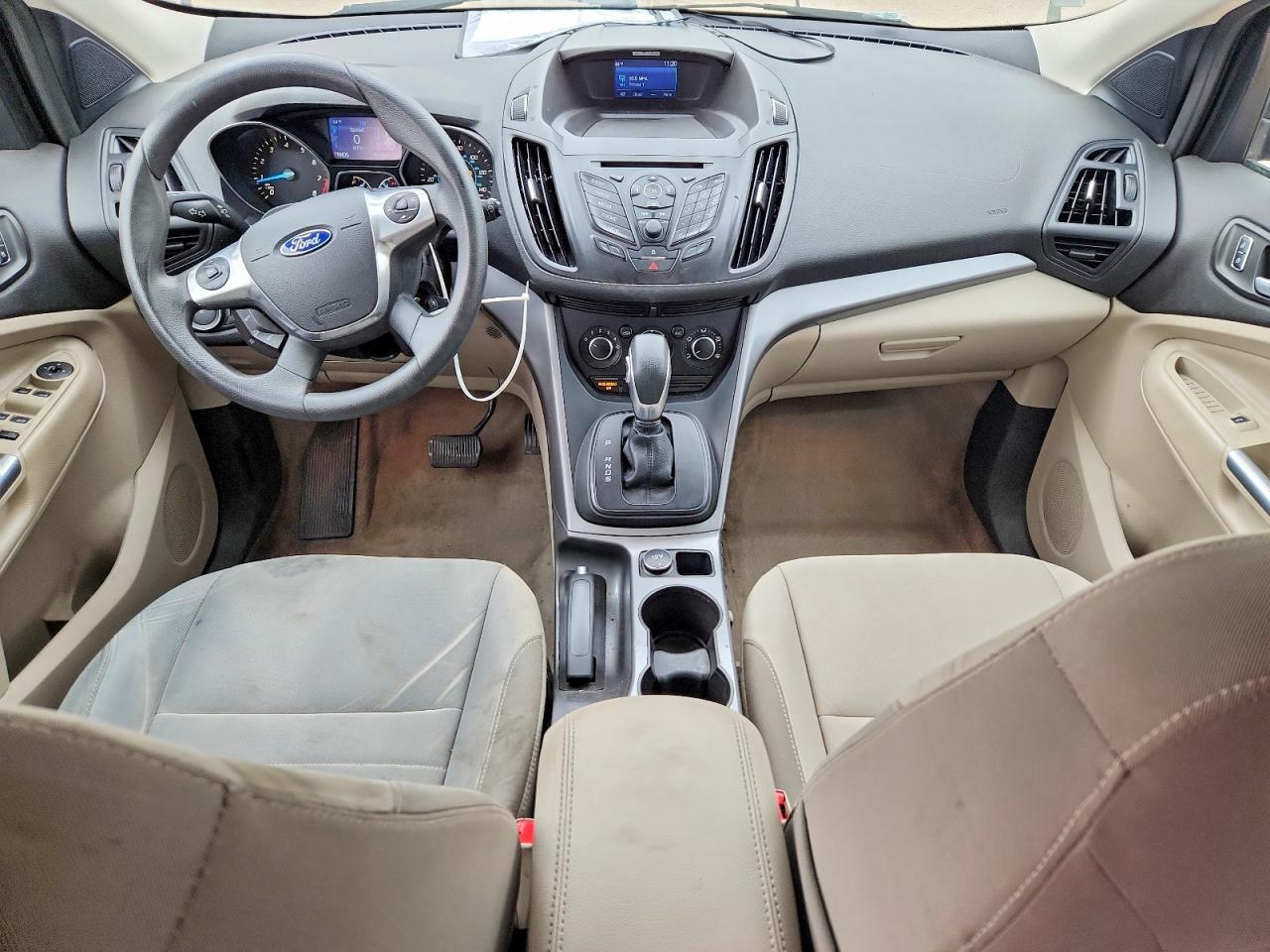 2015 Ford Escape Se Gray vin: 1FMCU0GX0FUC21602