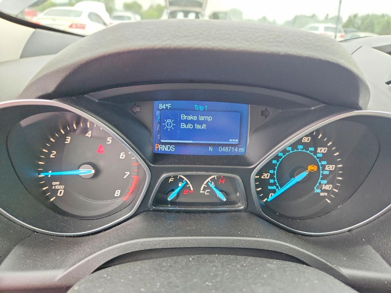 2015 Ford Escape Se Gray vin: 1FMCU0GX0FUC21602