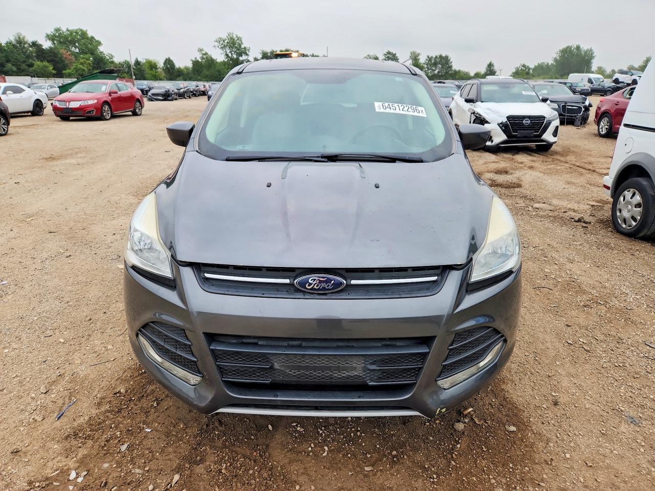 2015 Ford Escape Se Gray vin: 1FMCU0GX0FUC21602