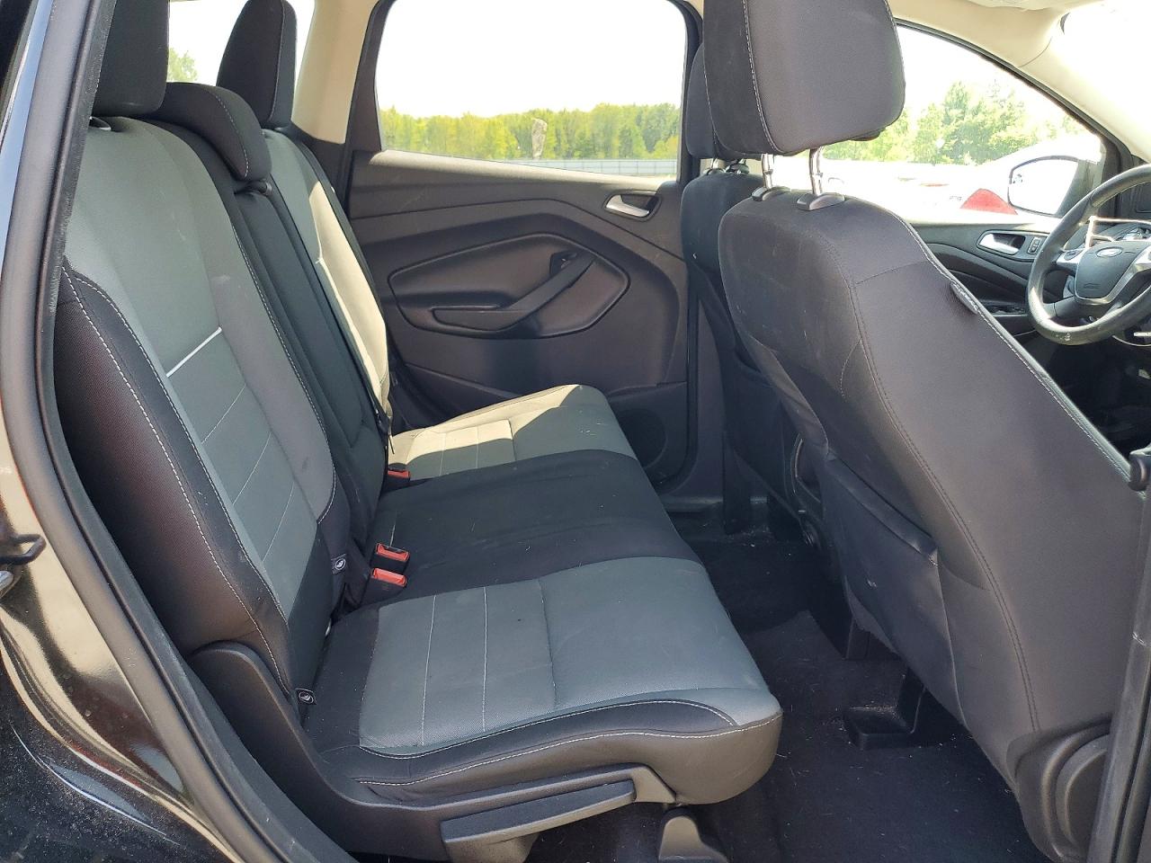 2015 Ford Escape Se Black vin: 1FMCU0GX0FUC59735