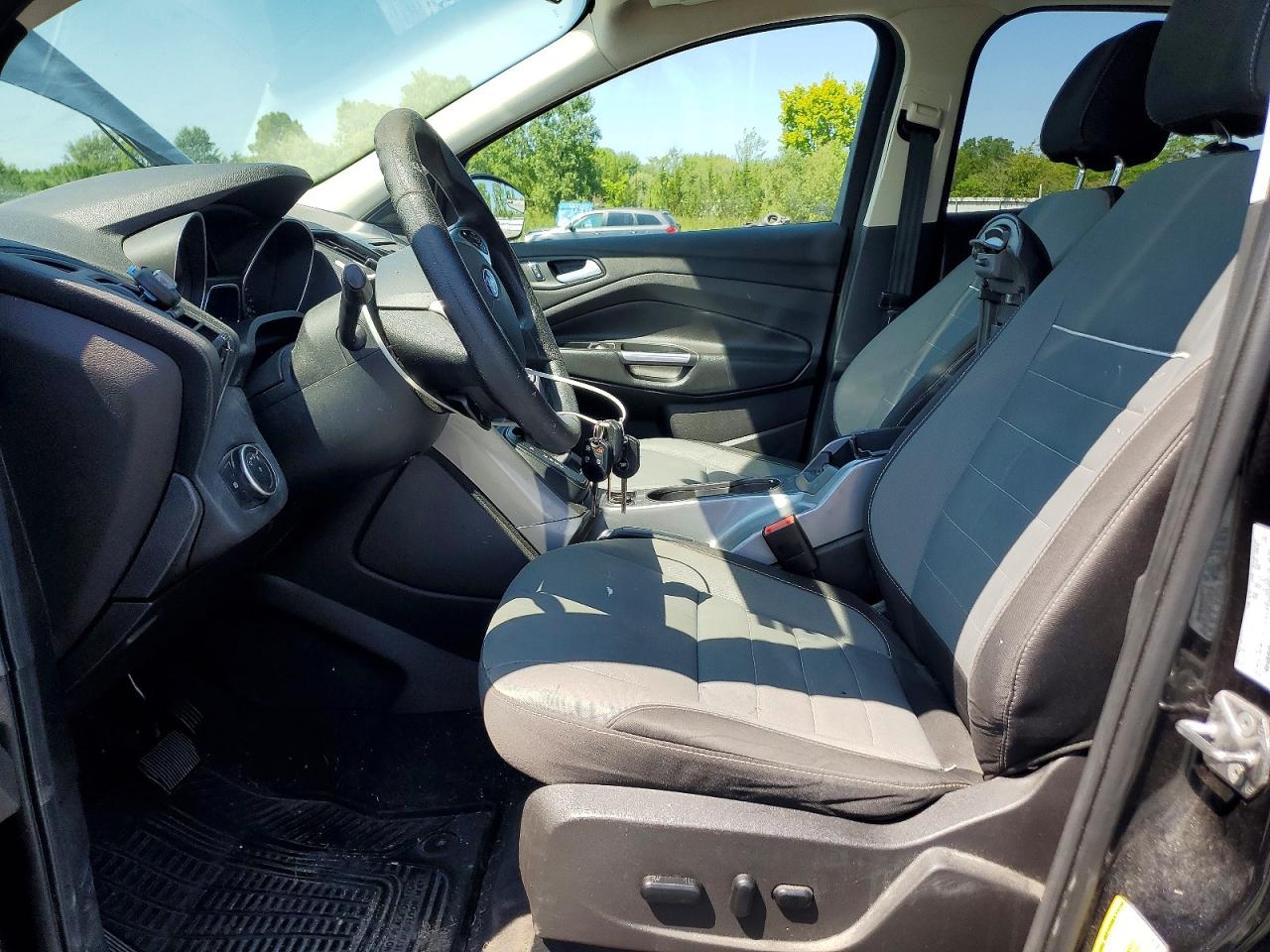 2015 Ford Escape Se Black vin: 1FMCU0GX0FUC59735