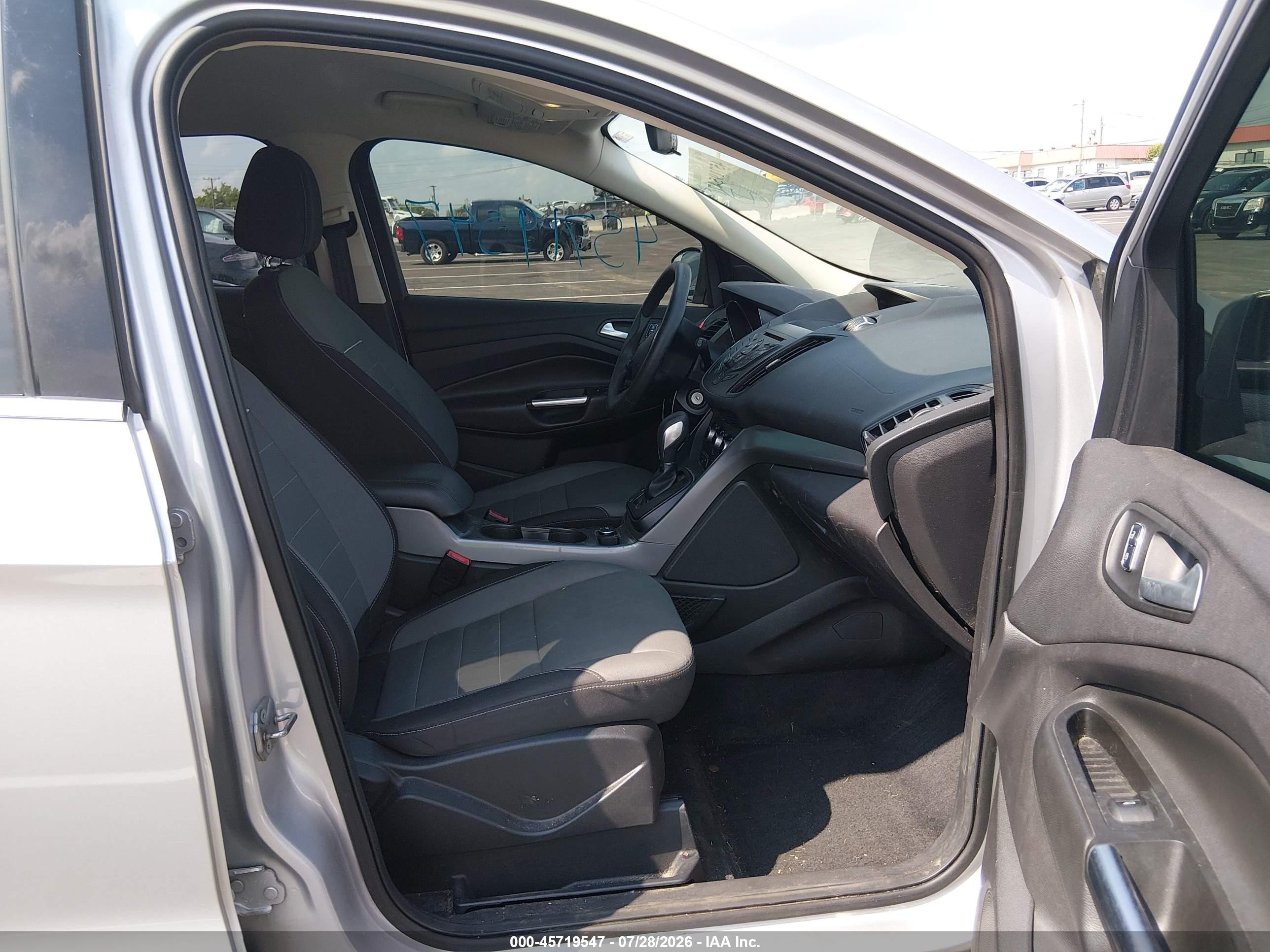 2015 Ford Escape Se Silver vin: 1FMCU0GX0FUC60867
