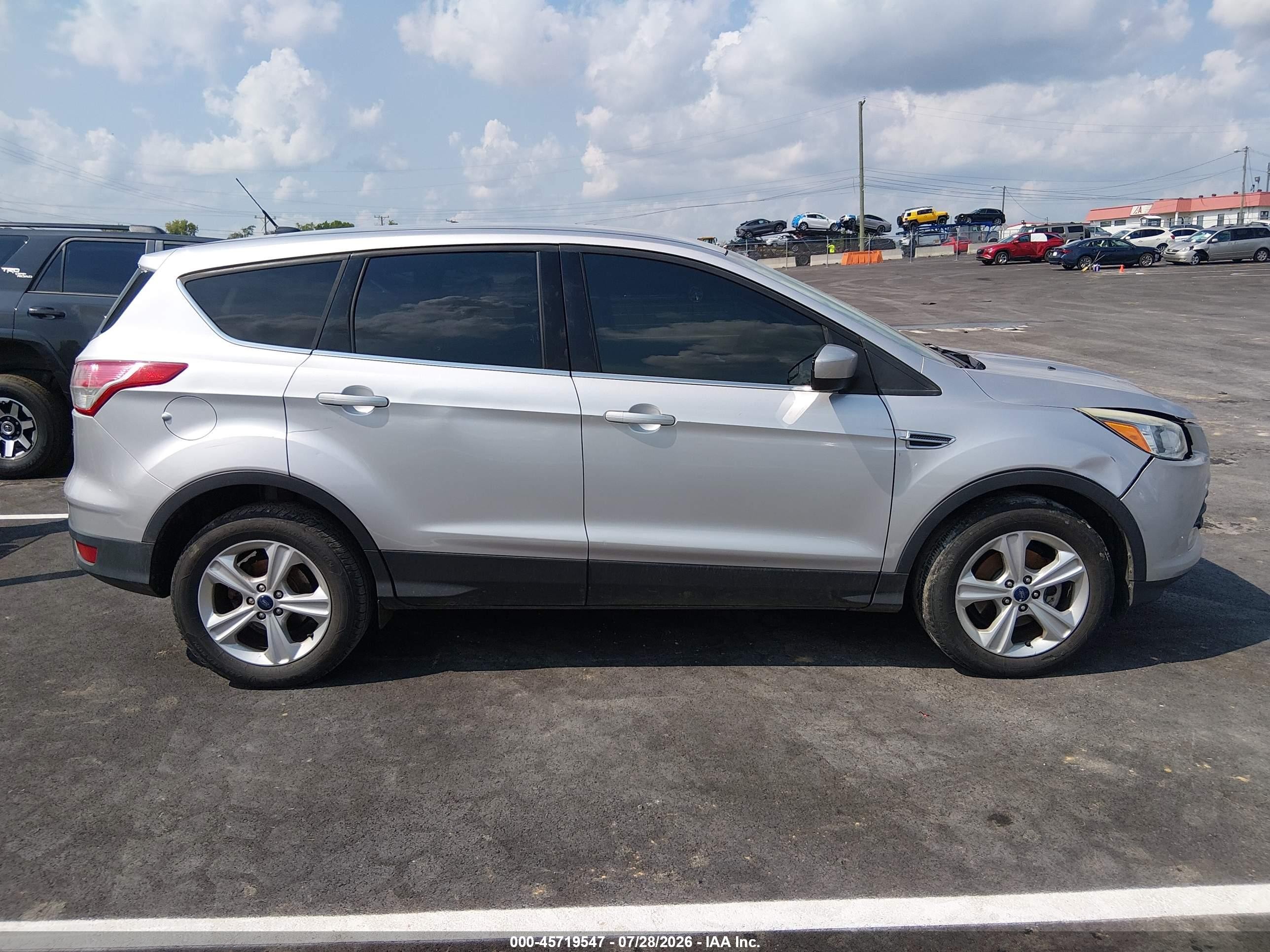 2015 Ford Escape Se Silver vin: 1FMCU0GX0FUC60867