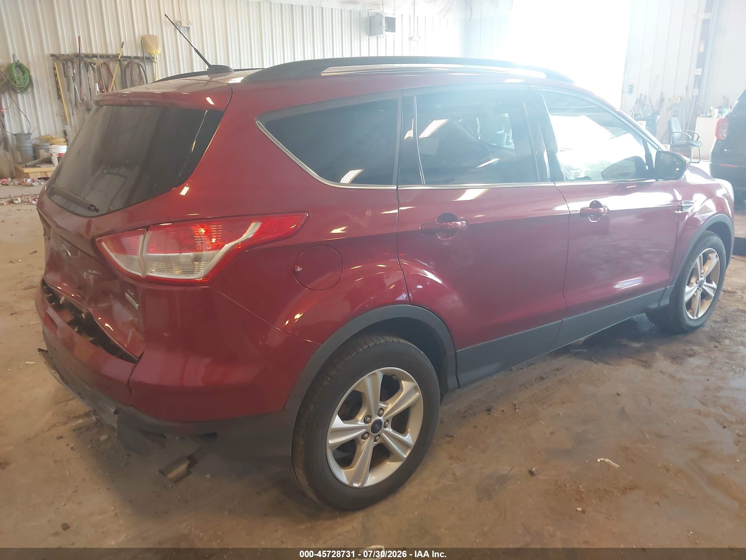 2016 Ford Escape Se Red vin: 1FMCU0GX0GUA52084