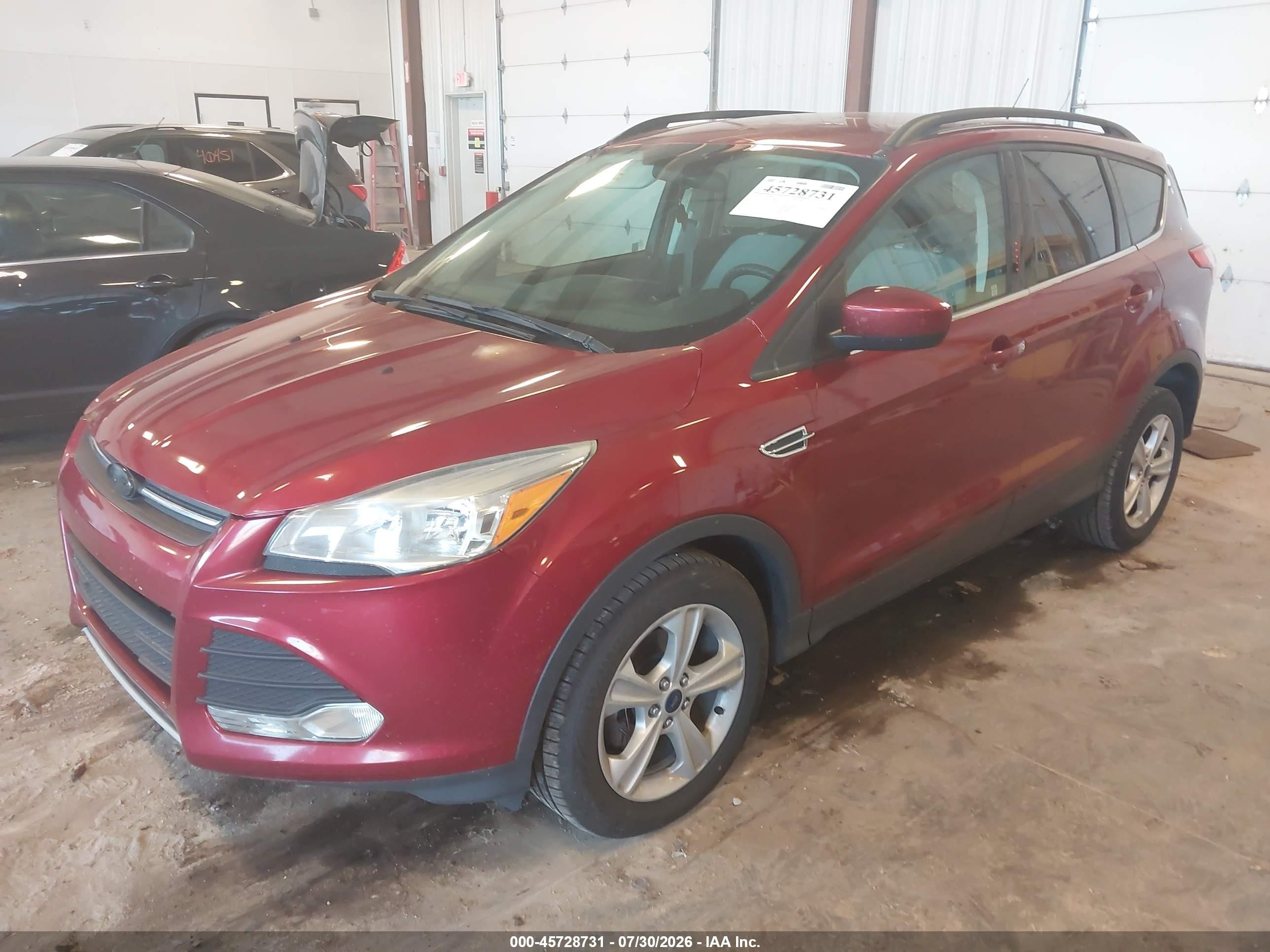 2016 Ford Escape Se Red vin: 1FMCU0GX0GUA52084