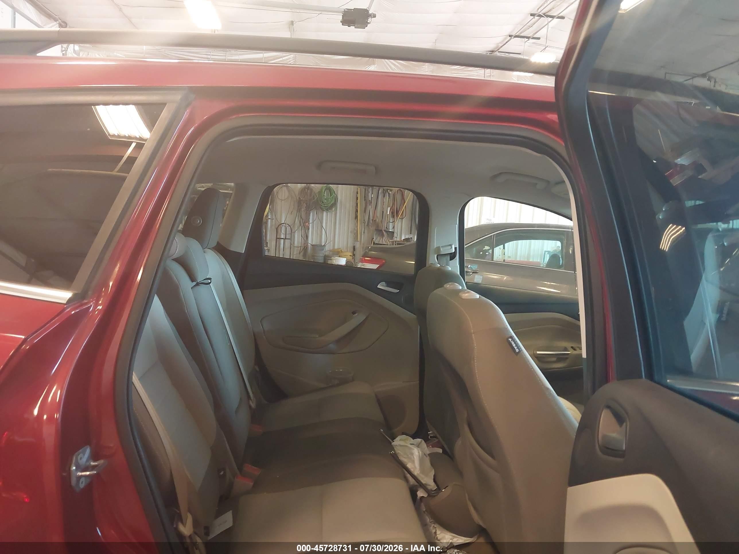 2016 Ford Escape Se Red vin: 1FMCU0GX0GUA52084