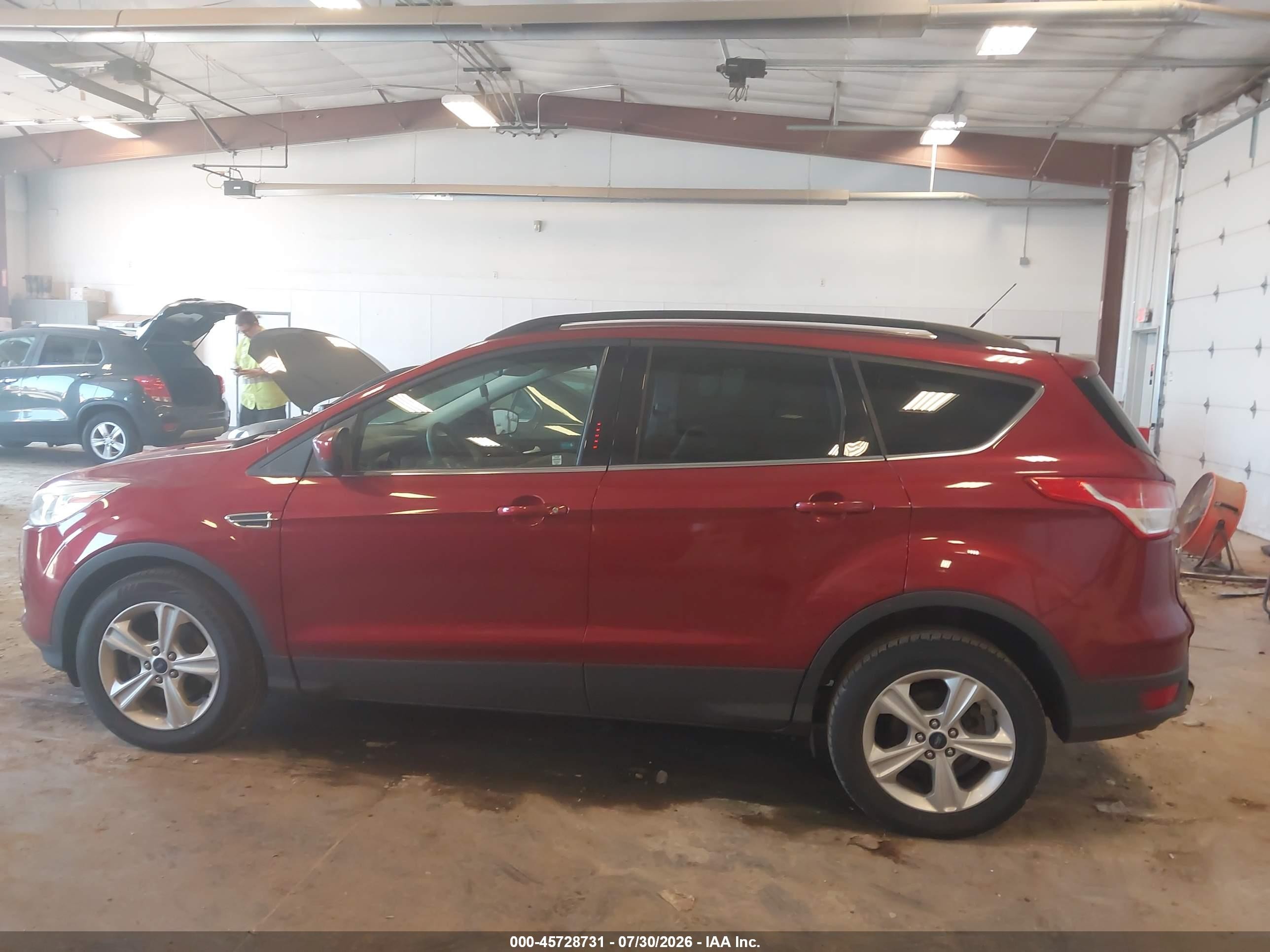 2016 Ford Escape Se Red vin: 1FMCU0GX0GUA52084